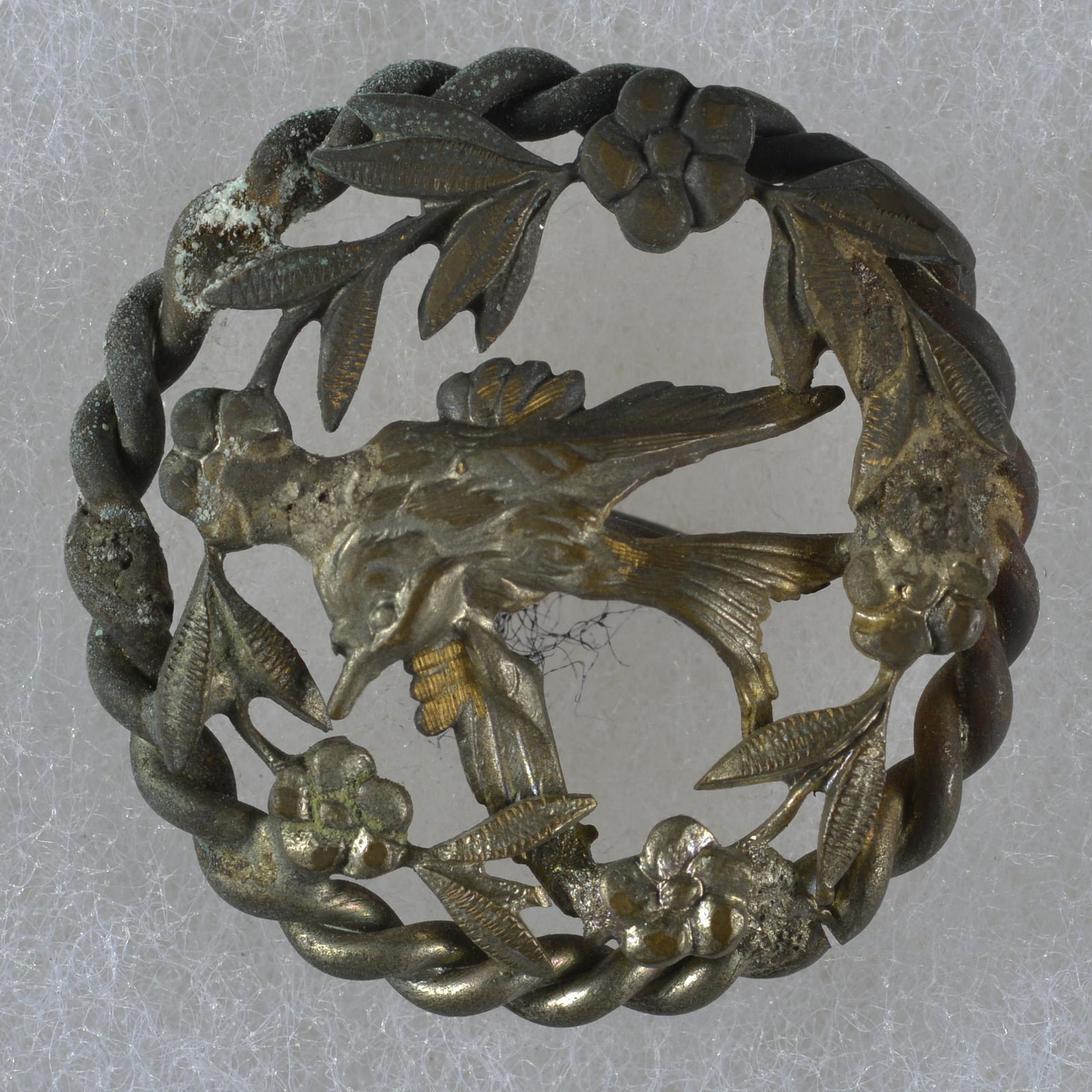 DIVISION 1 PIERCED METAL BUTTON (1 of 3)