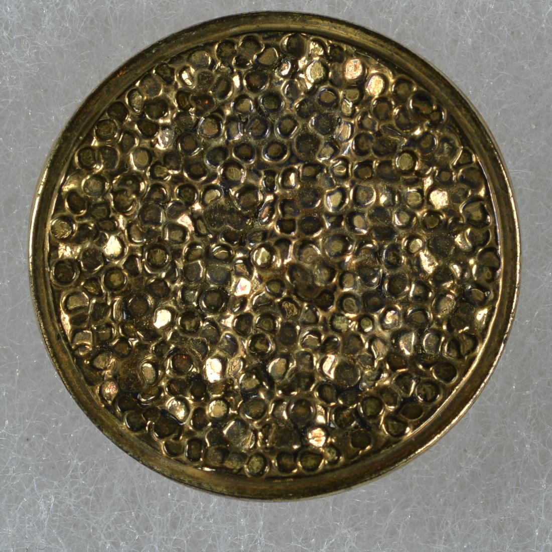 DIVISION 1 LUSTERED VICTORIAN  BLACK GLASS BUTTON (1 of 2)