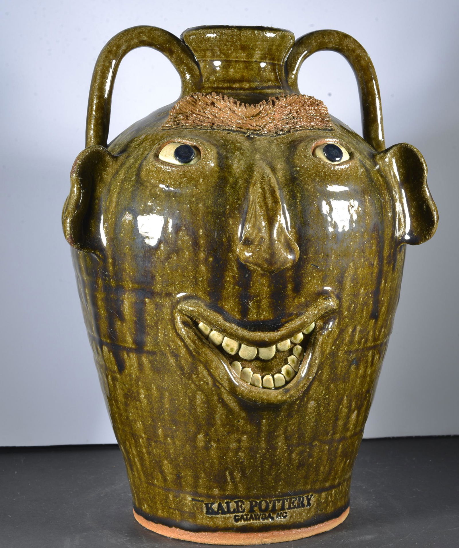 RICHARD KALE & JAMIE KALE DOUBLE FACE JUG (1 of 5)