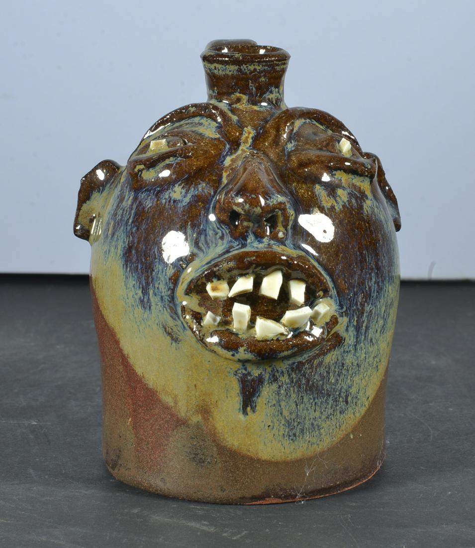 MARVIN BAILEY MINIATURE FACE JUG (1 of 5)