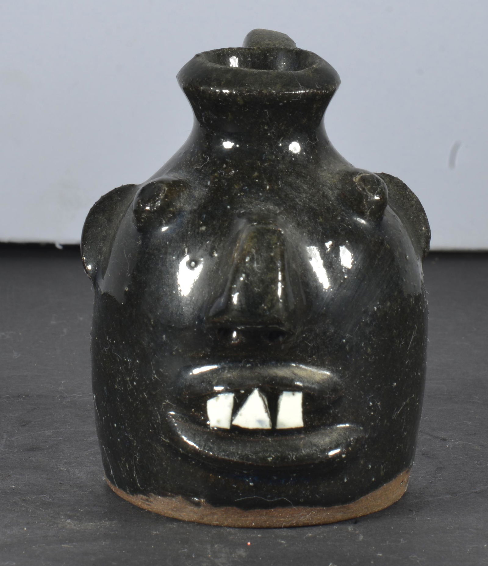 WALTER FLEMING MINIATURE FACE JUG (1 of 5)