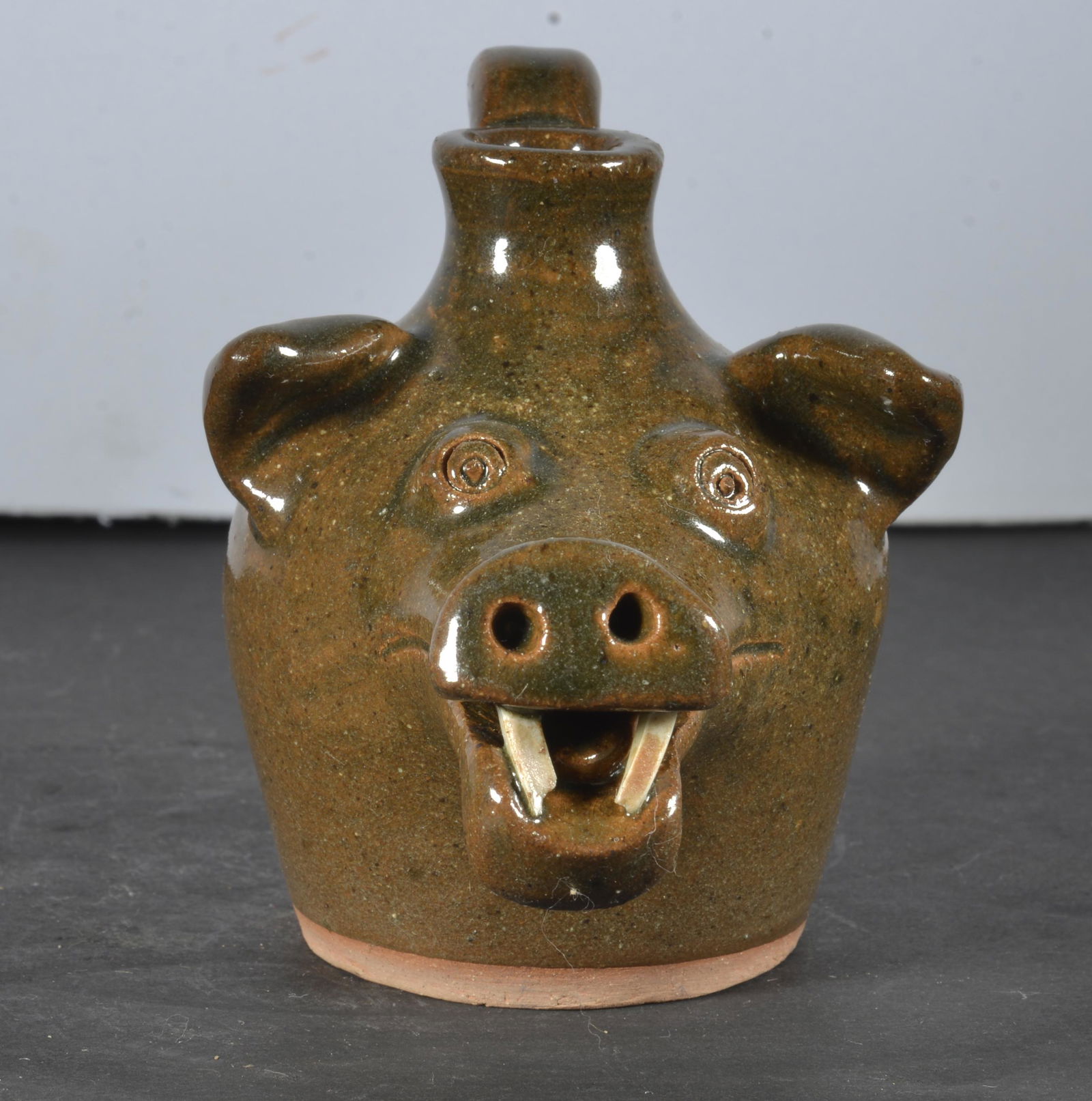 KATHY RICHARDS MINARTURE PIG FACE JUG (1 of 5)