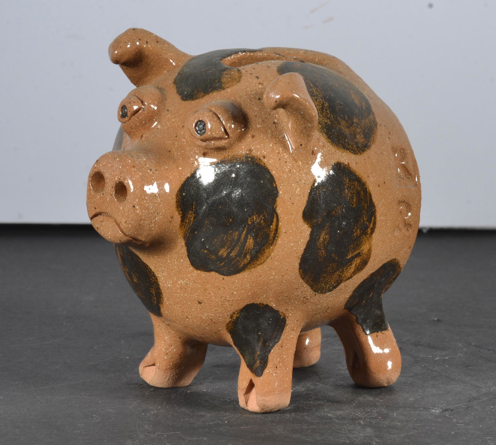 KATHY RICHARDS POTTERY PIG BANK (1 of 5)