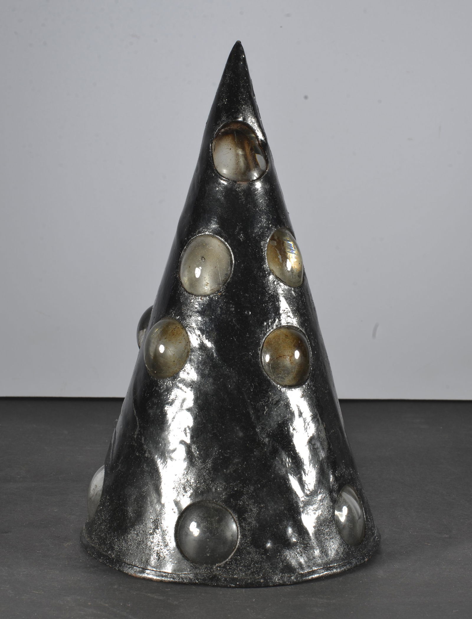 PAINTED GLASS BUBBLE WALL POCKET (1 of 2)