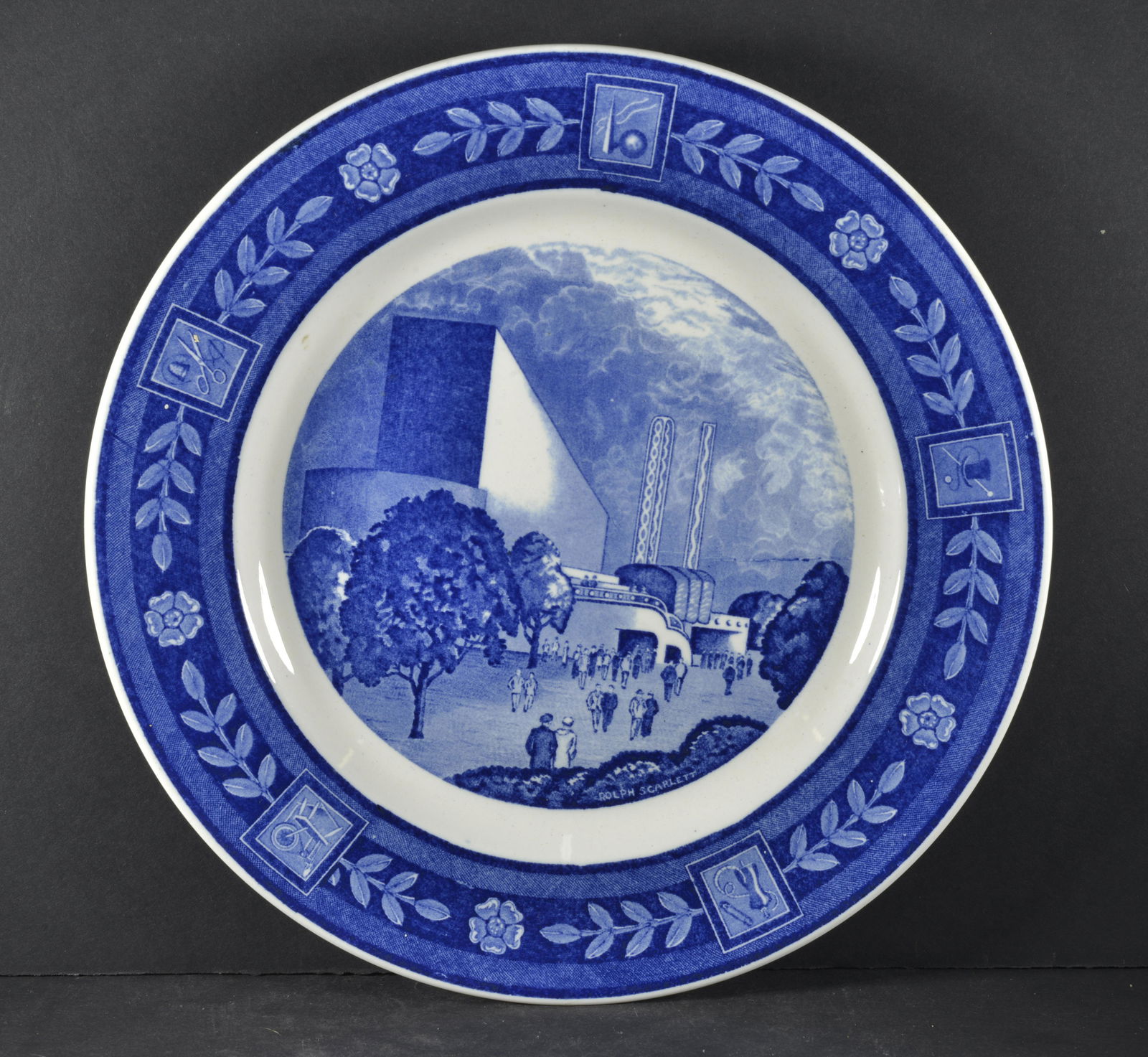 ABRAHAM & STRAUS INC. BROOKLYN N.Y. PLATE (1 of 2)