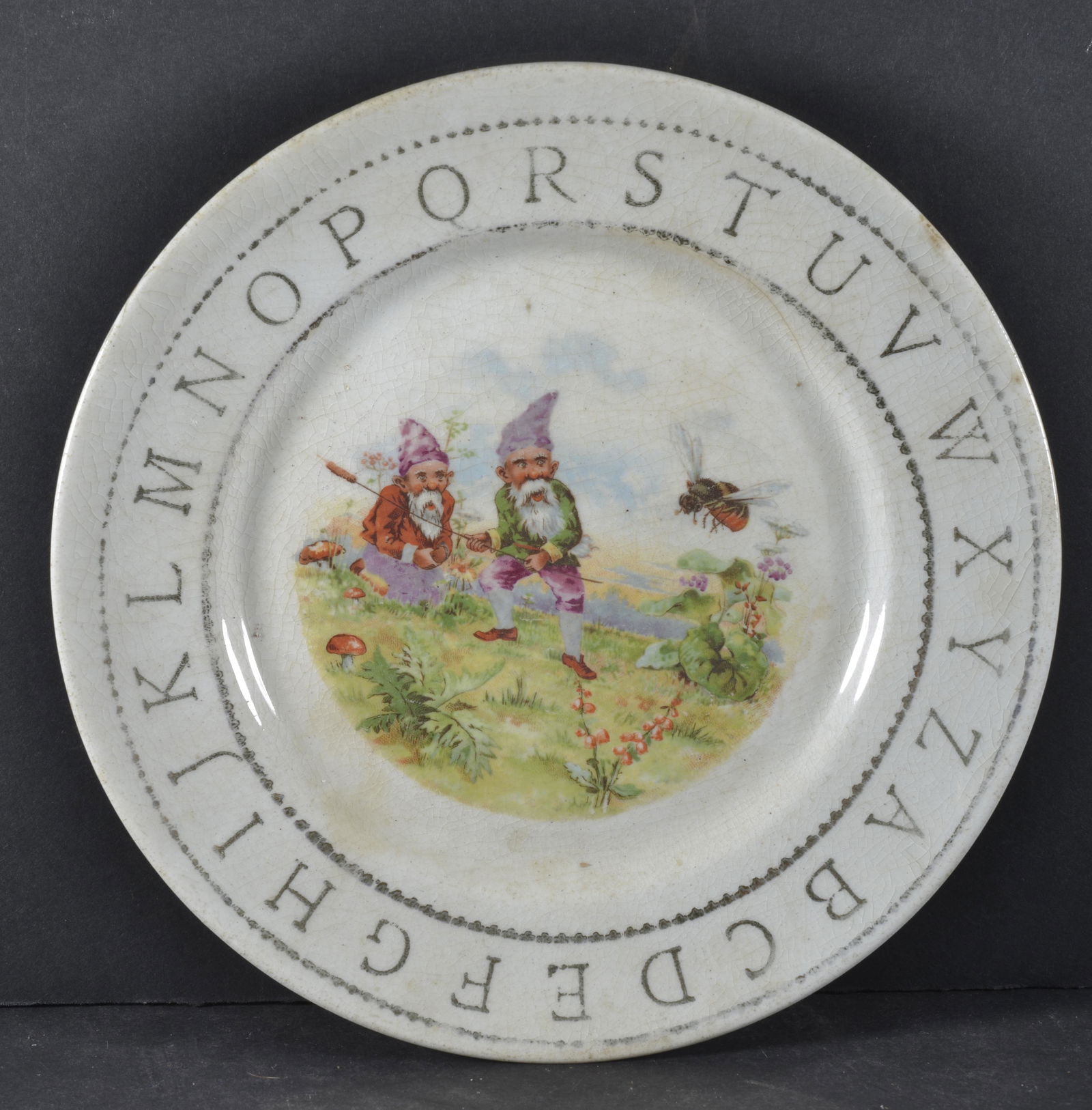 CHILD'S ABC PLATE (1 of 2)