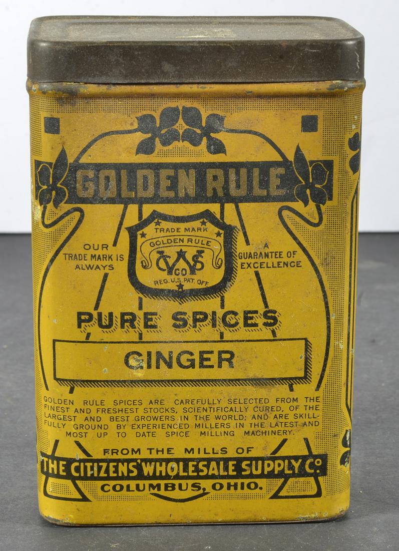 G0LDEN RULE PURE SPICE TIN (1 of 2)