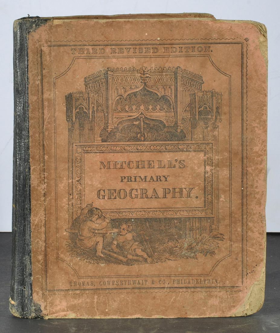 ANTIQUE BOOK-MITCHELL'S PRIMAY GEOGRAPHY (1 of 3)
