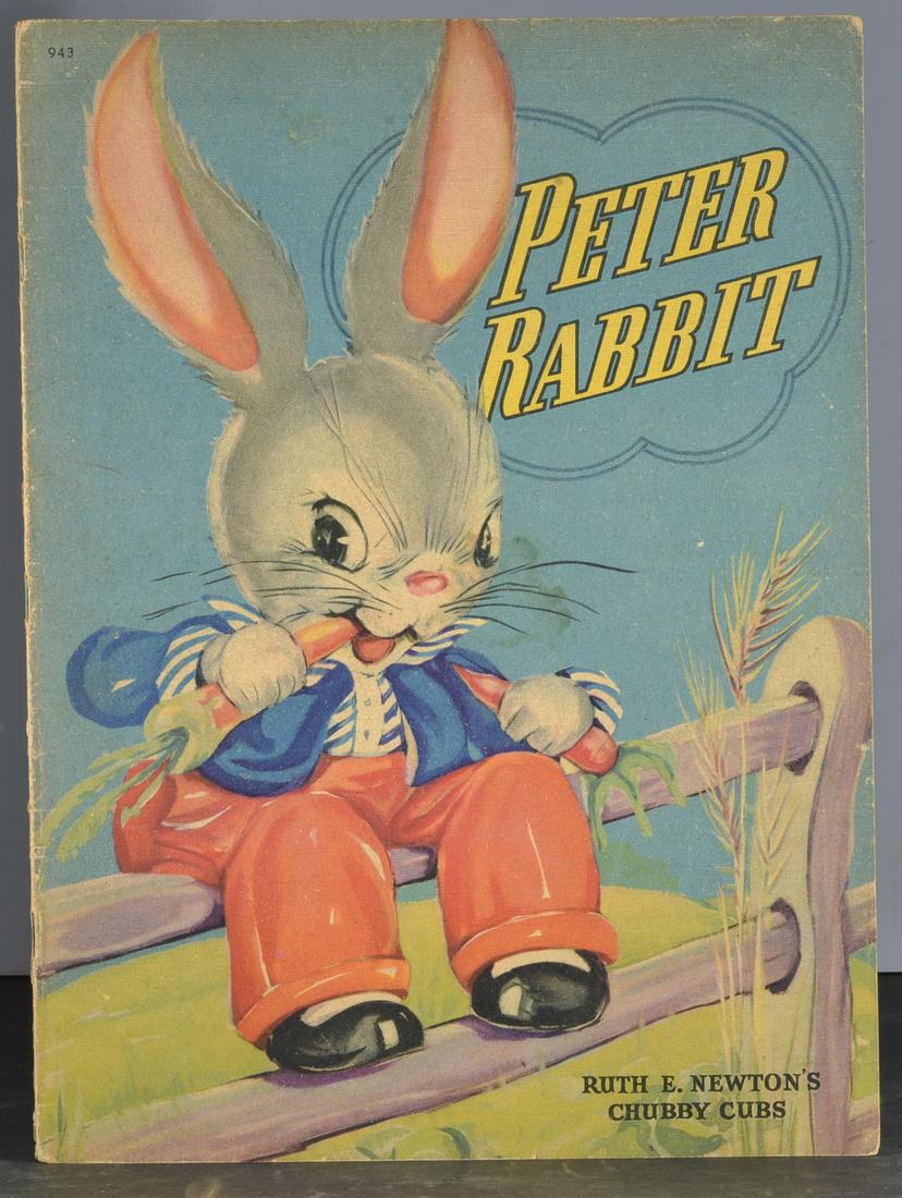 ANTIQUE BOOK-PETER RABBIT (1 of 1)