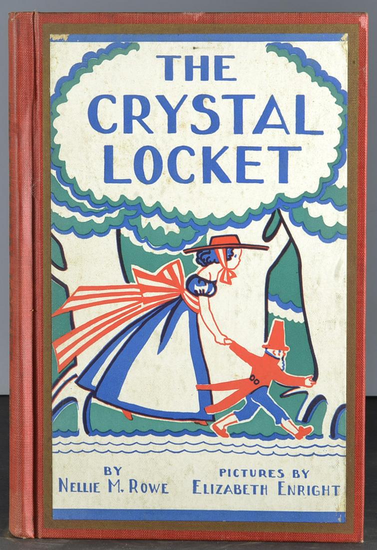 ANTIQUE BOOK -THE CRYSTAL LOCKET (1 of 3)