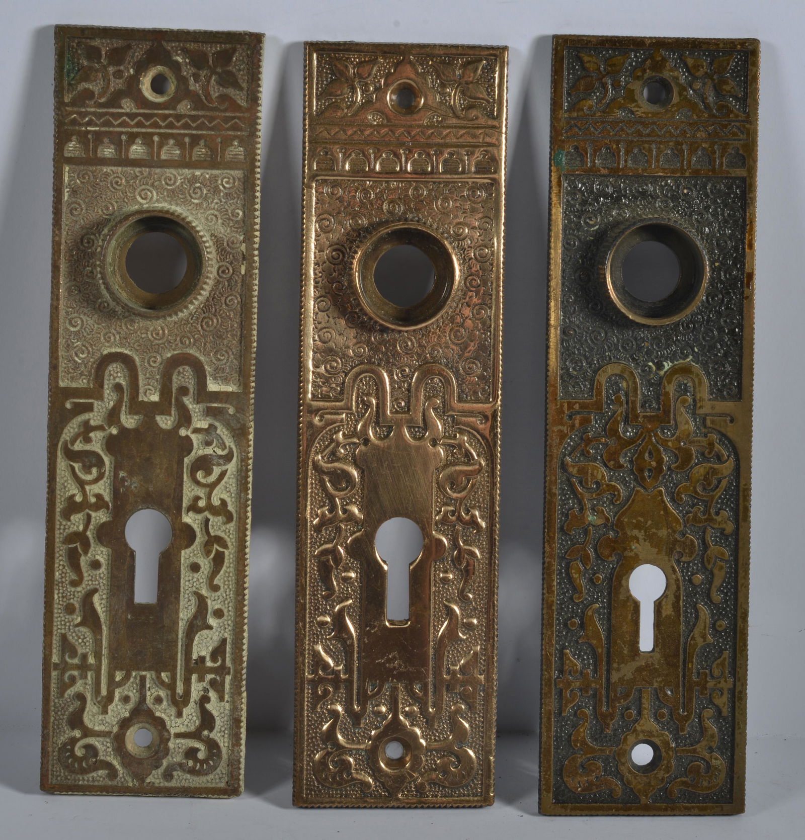 Antique Door Knob Back Plate Set (1 of 2)
