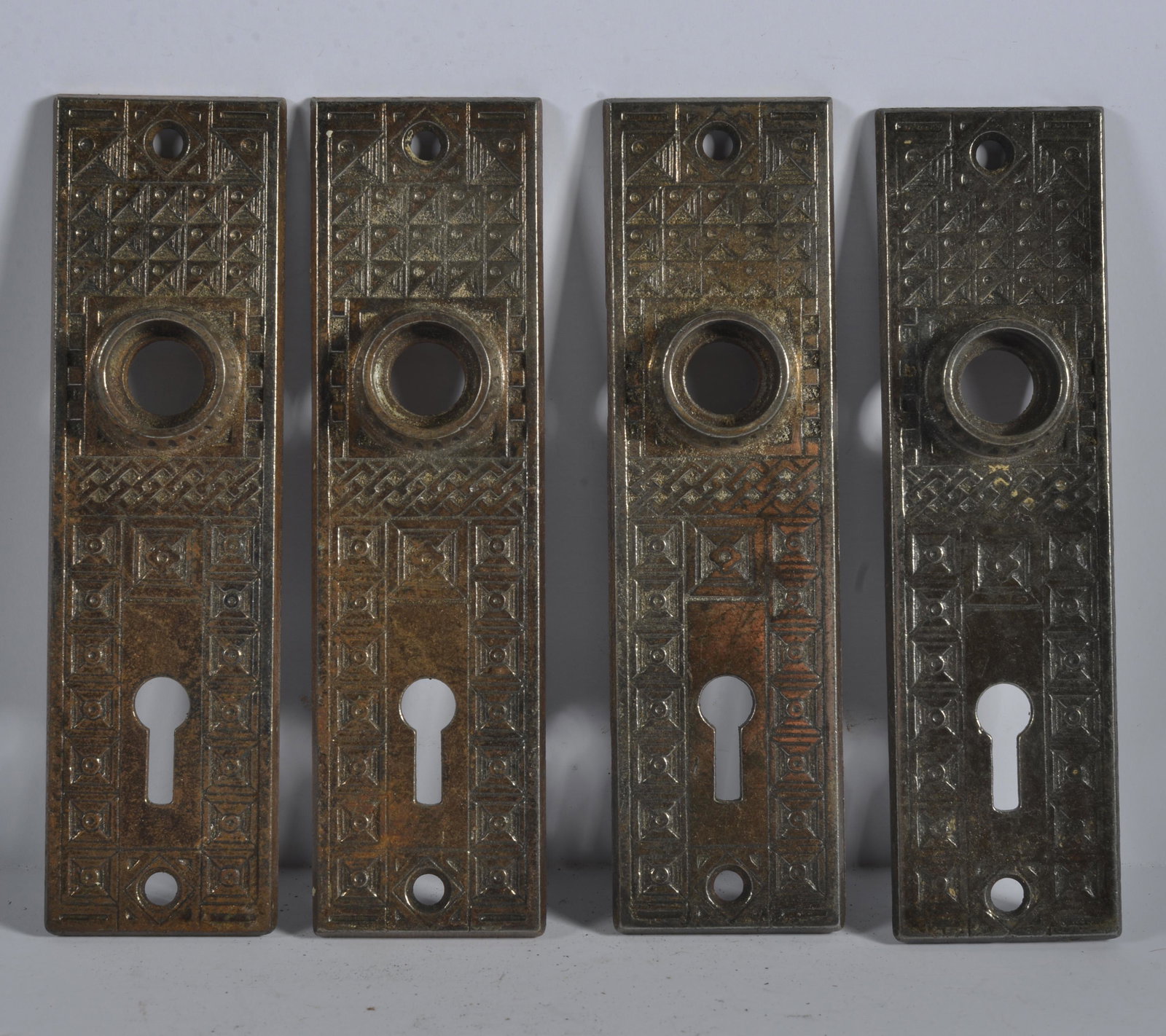 Antique Door Knob Back Plate Set (1 of 2)