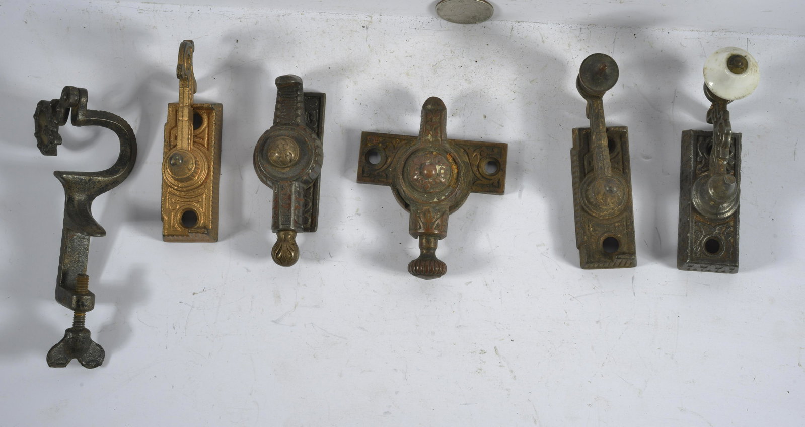Antique House Hardware: this is a fantastic selection of antique hardware from the lifetime collection of Greensboro Antique dealer Mary Wells.