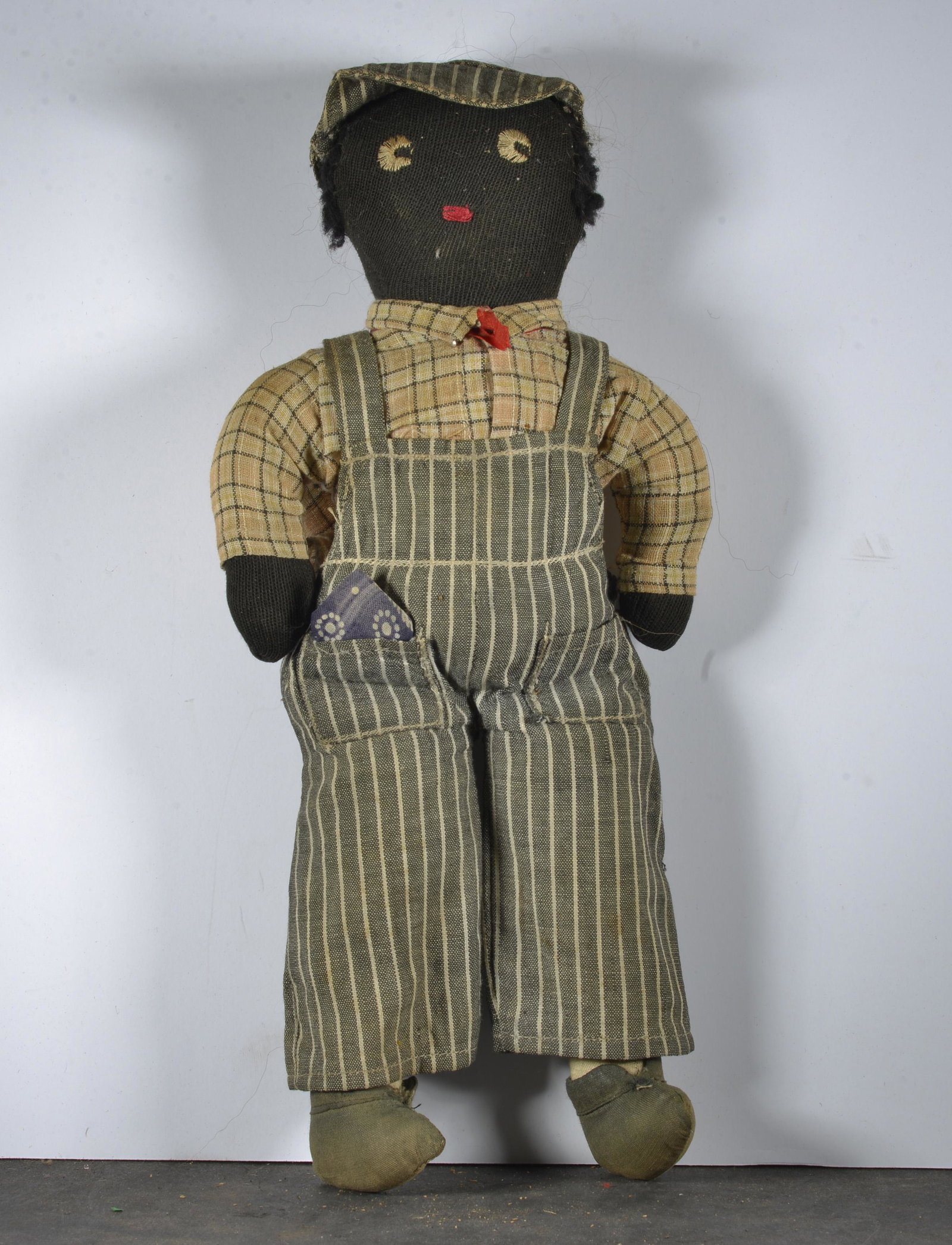 BLACK AMERICANA RAG DOLL: BLACK AMERICANA RAG DOLL 13" L