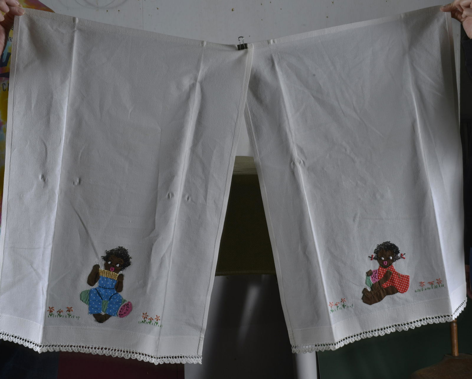 BLACK AMERICANA DISH TOWEL (2): BLACK AMERICANA DISH TOWELS (2)