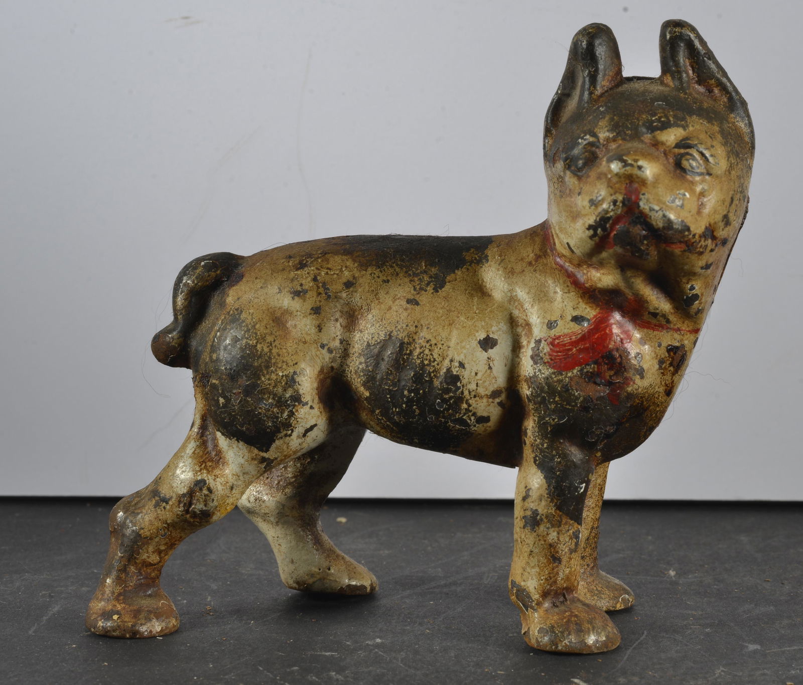 CAST IRON STANDING BOSTON TERRIER (1 of 4)