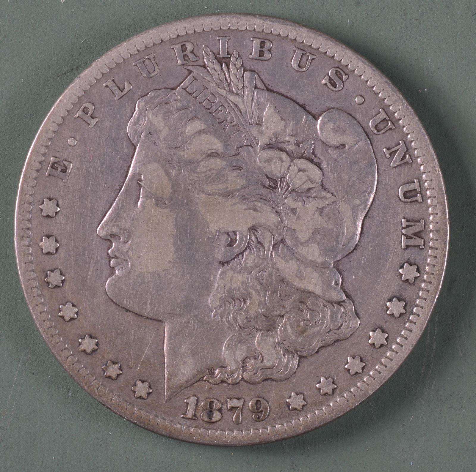 1879 - CC morgan silver dollar: estate condition coin - see pictures