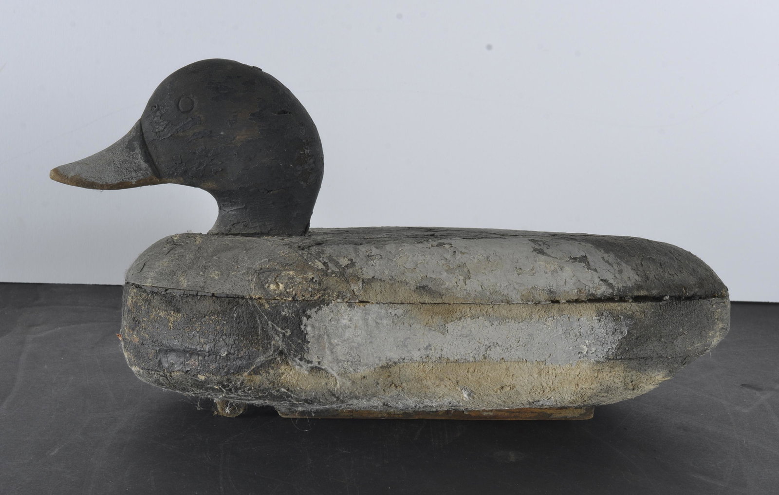 VINTAGE EARLY DUCK DECOY: VINTAGE EARLY DUCK DECOY 11" L