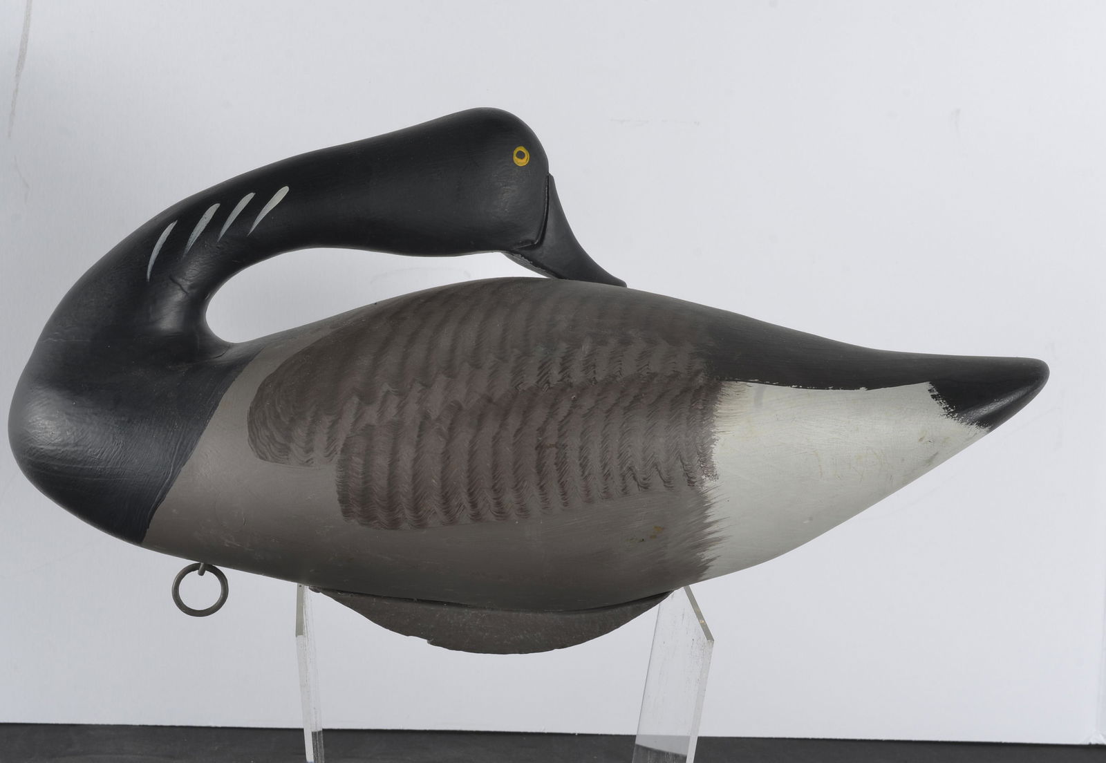 CAPTAIN HARRY JOBE WOODEN DUCK DECOY SIGNED (1 of 3)