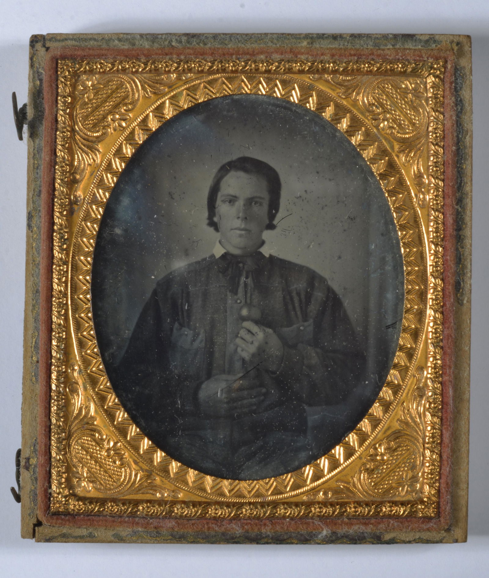 VINTAGE AMBROTYPE PORTRAIT OF MAN (1 of 2)