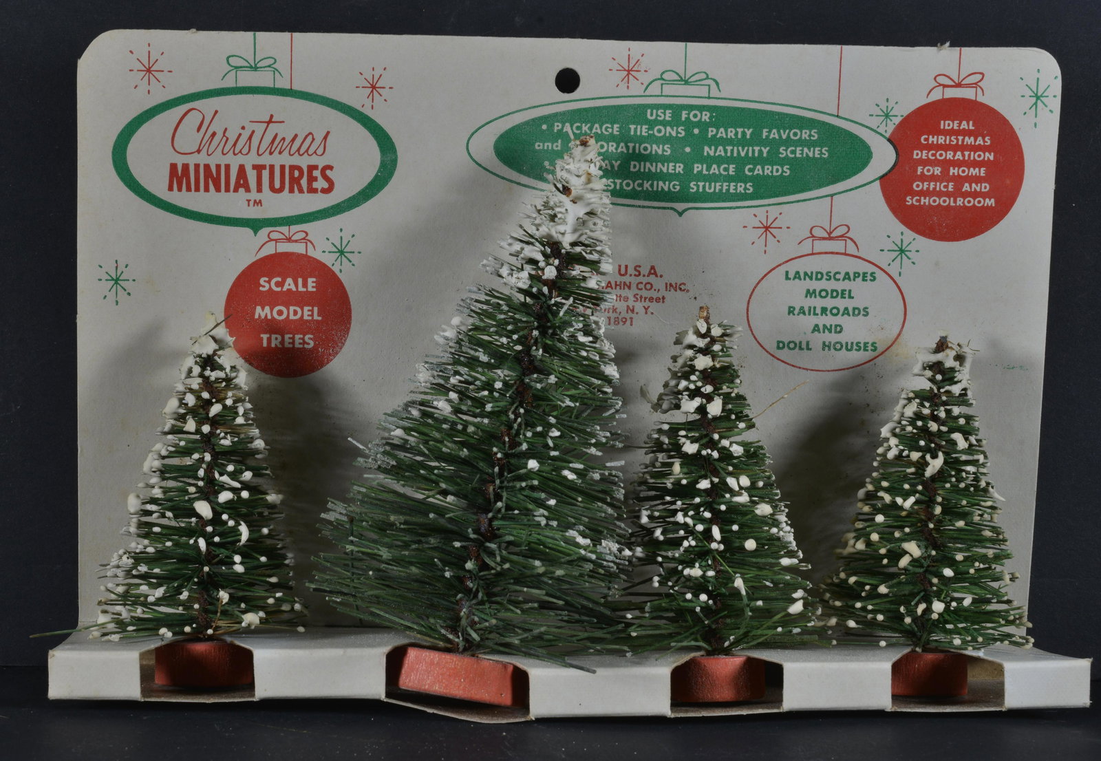 VINTAGE CHRISTMAS TREE NEW OLD/STOCK: IN ORIGINAL BOX