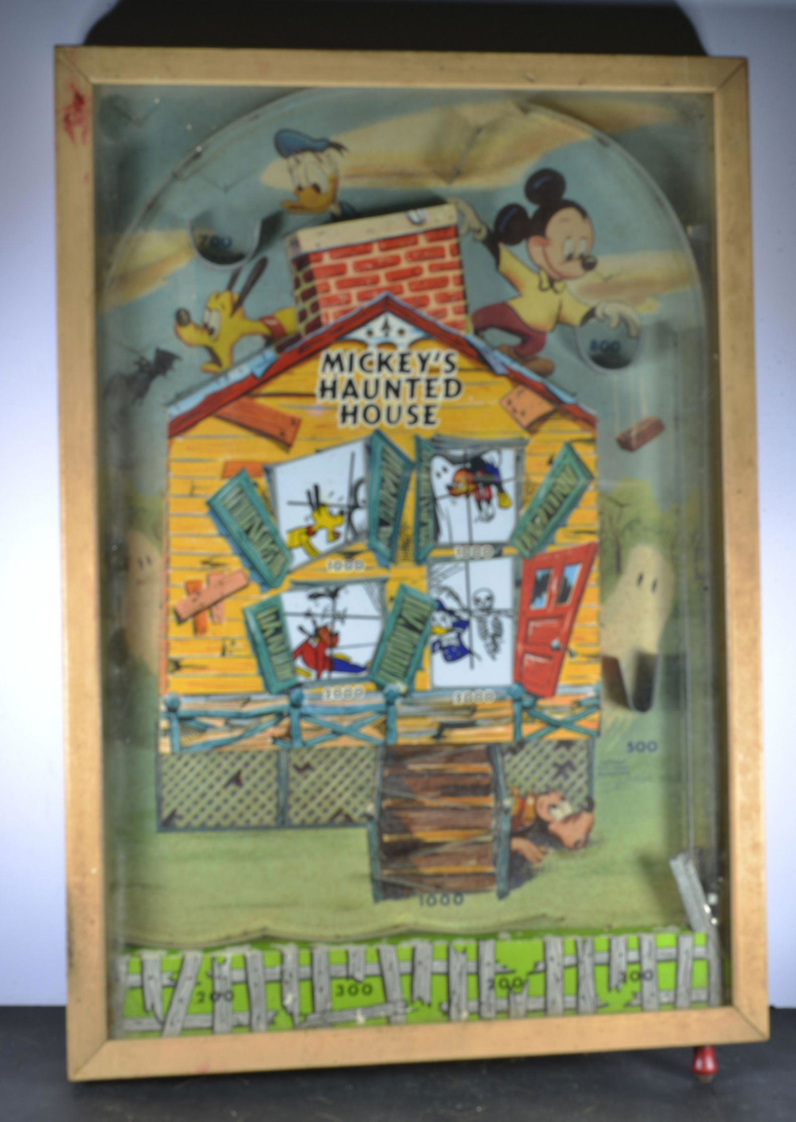 1950'S MICKEY'S HAUNTED HOUSE PIN BALL MACHINE (1 of 3)
