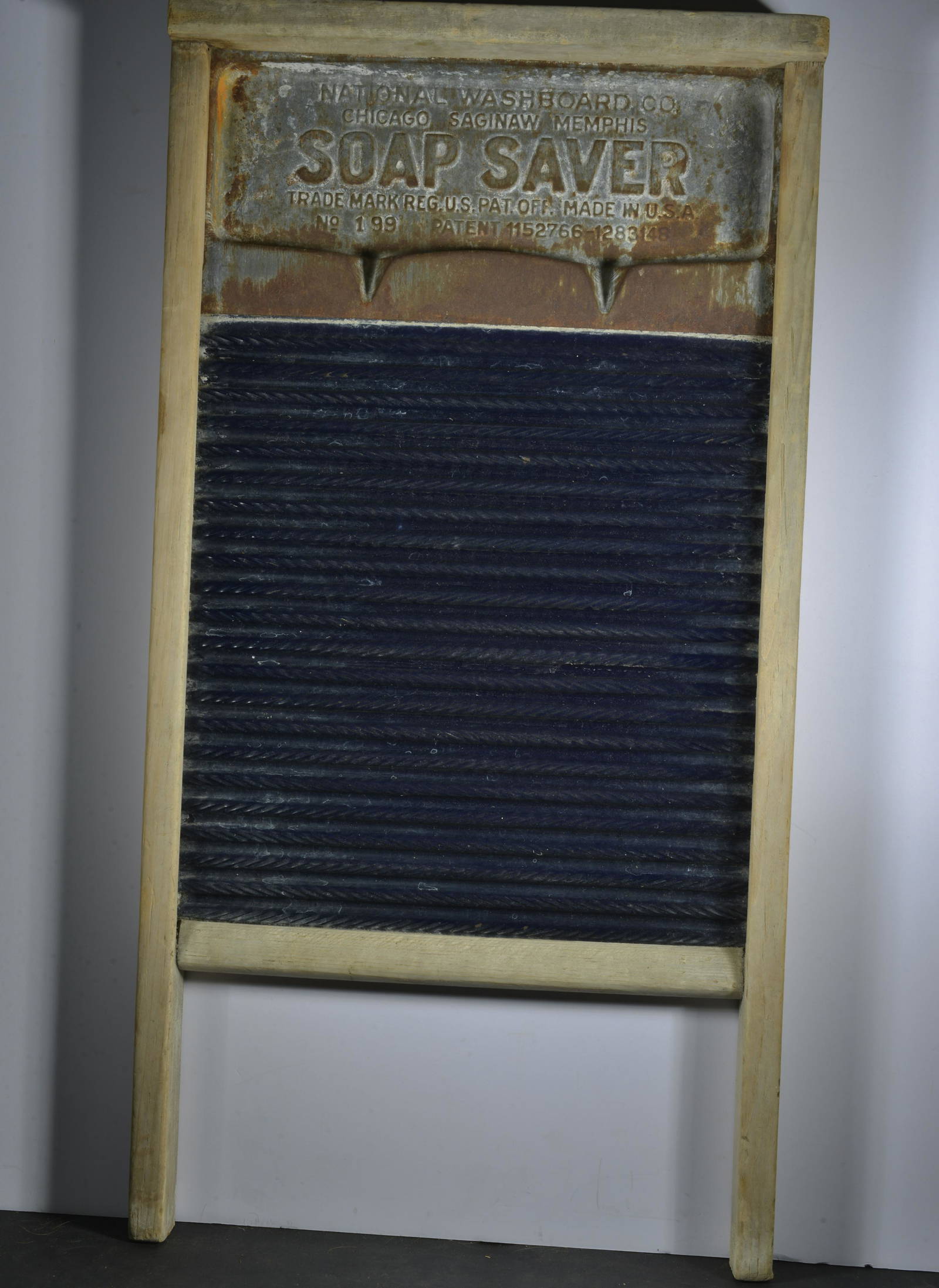 Vintage Blue Enamel Washboard Auction