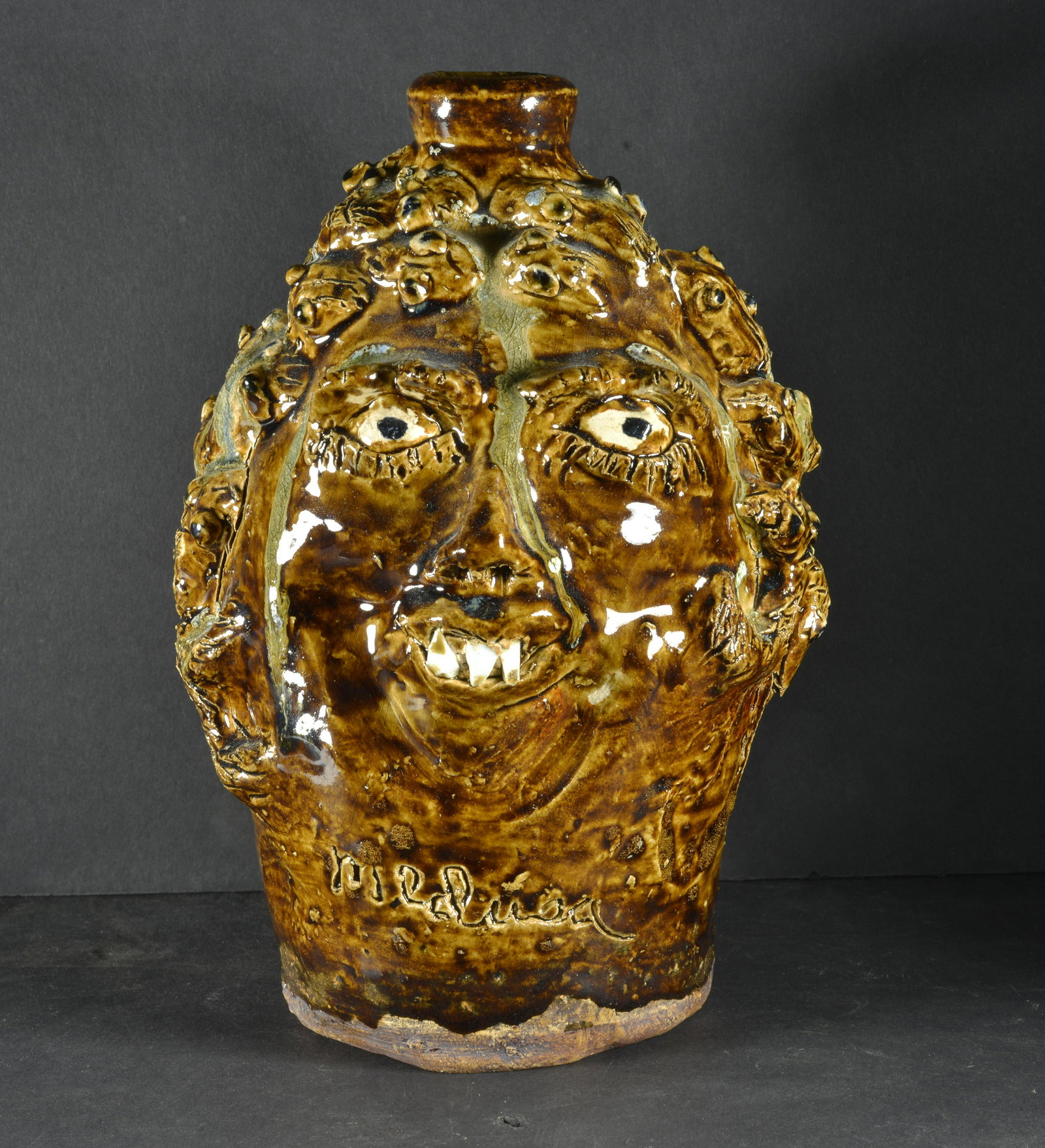 Marie Rogers Medusa Face Jug (1 of 6)