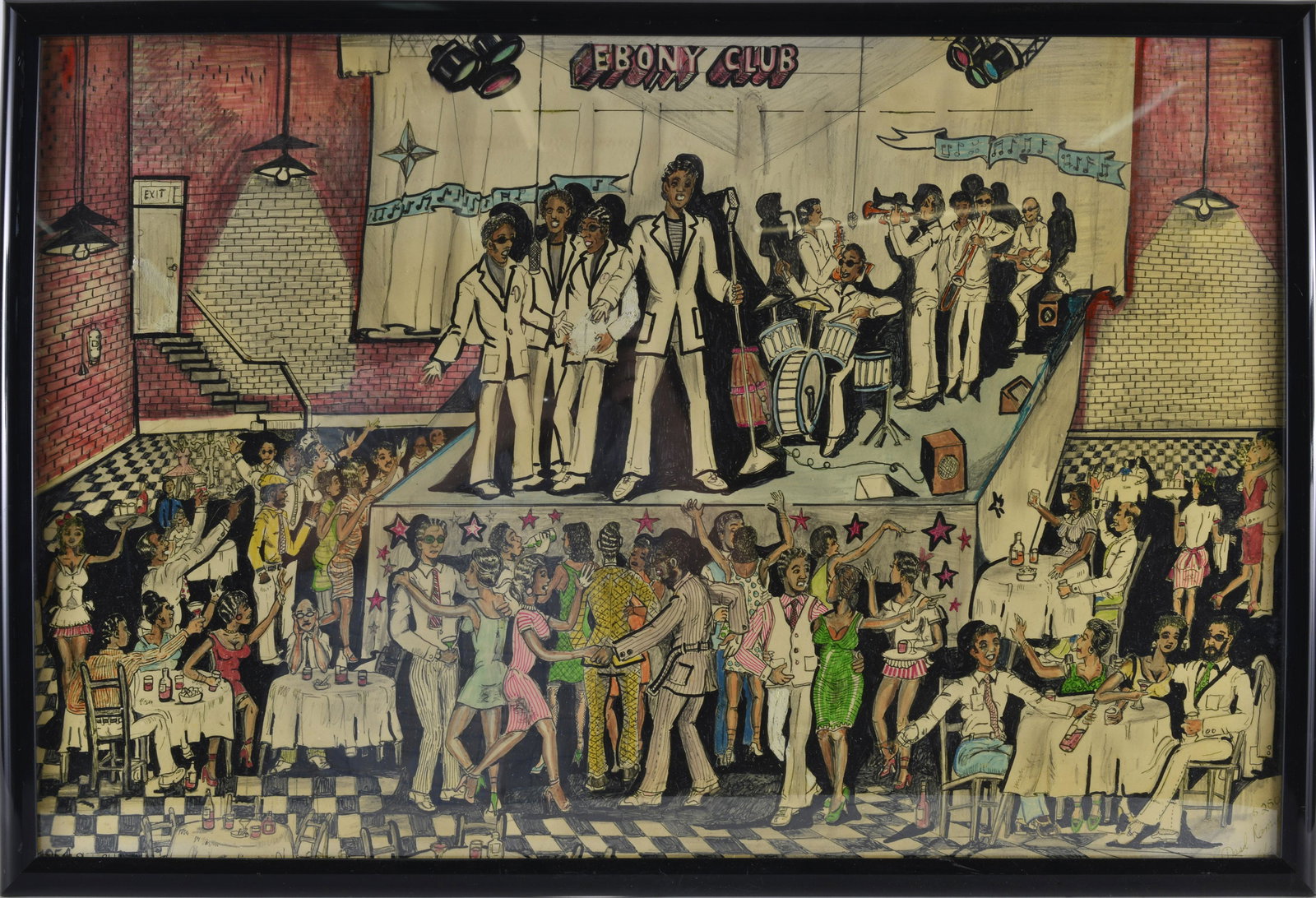 David Ramey Folk Art Painting (1 of 3)