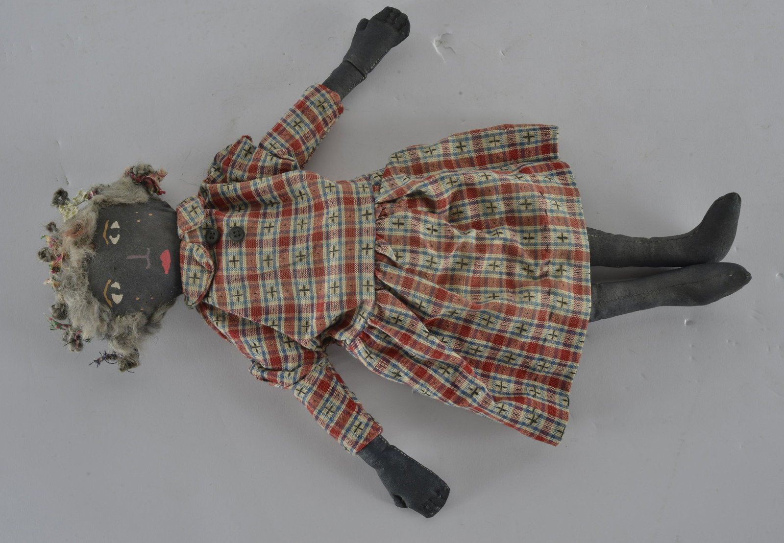 Black American Homemad Doll (1 of 3)