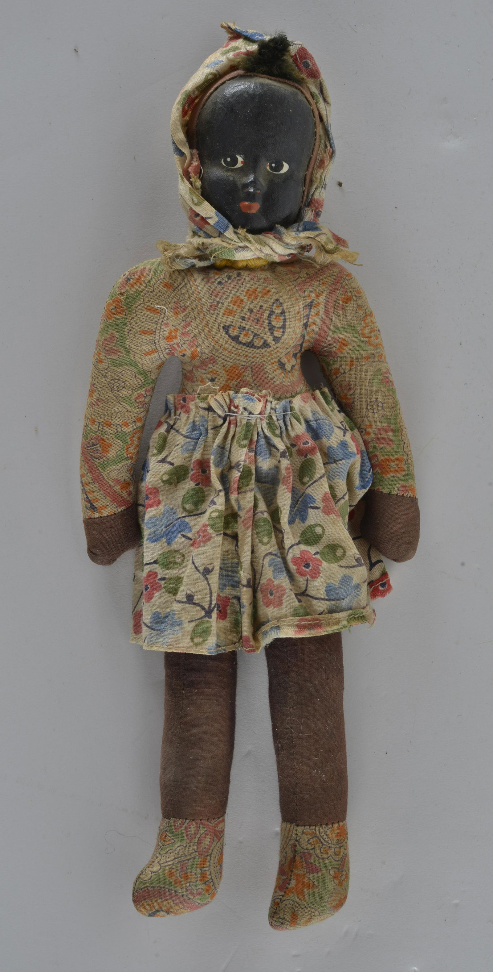 Black American Homemad Doll (1 of 2)