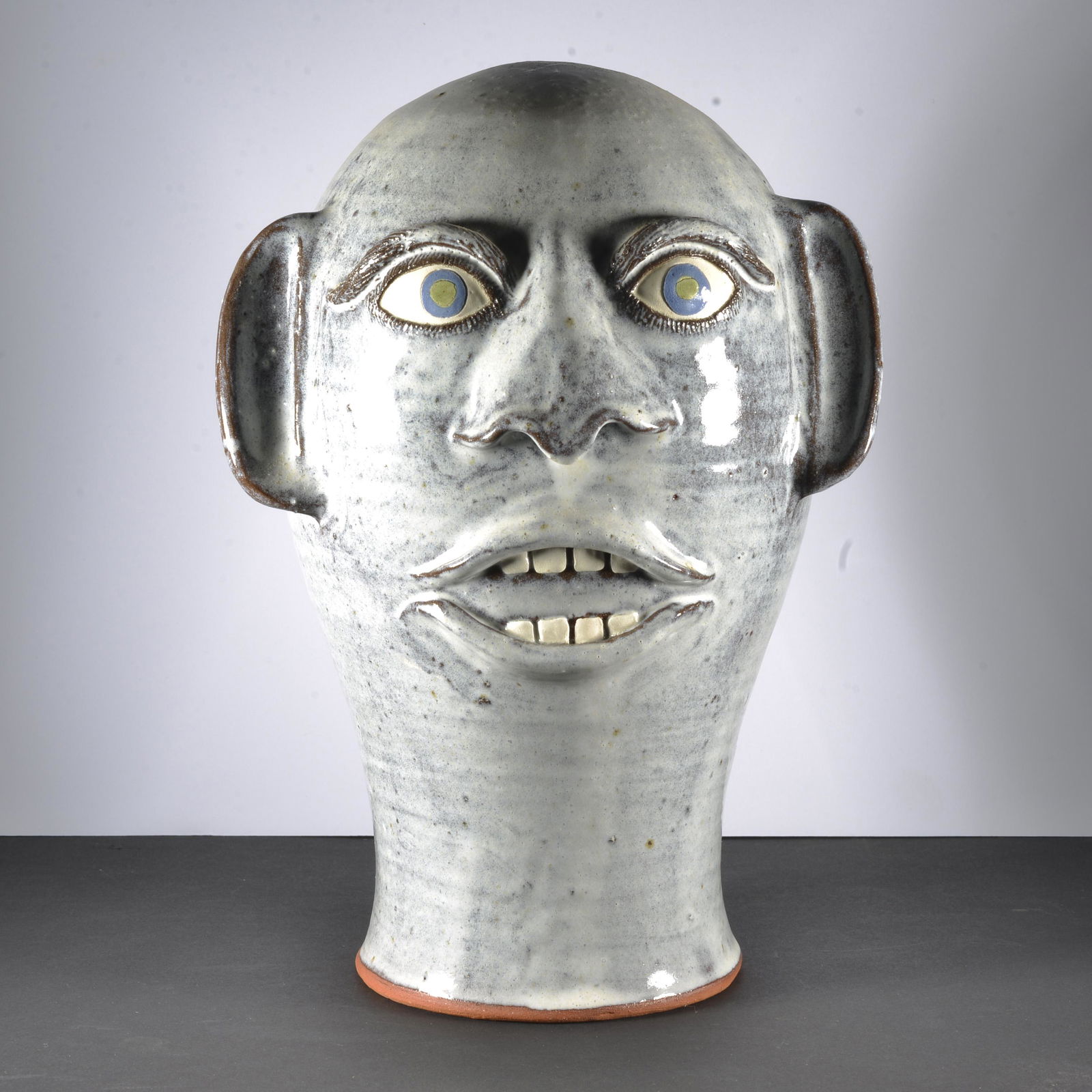 JOE REINHARDT POTTERY WING STAND (1 of 5)