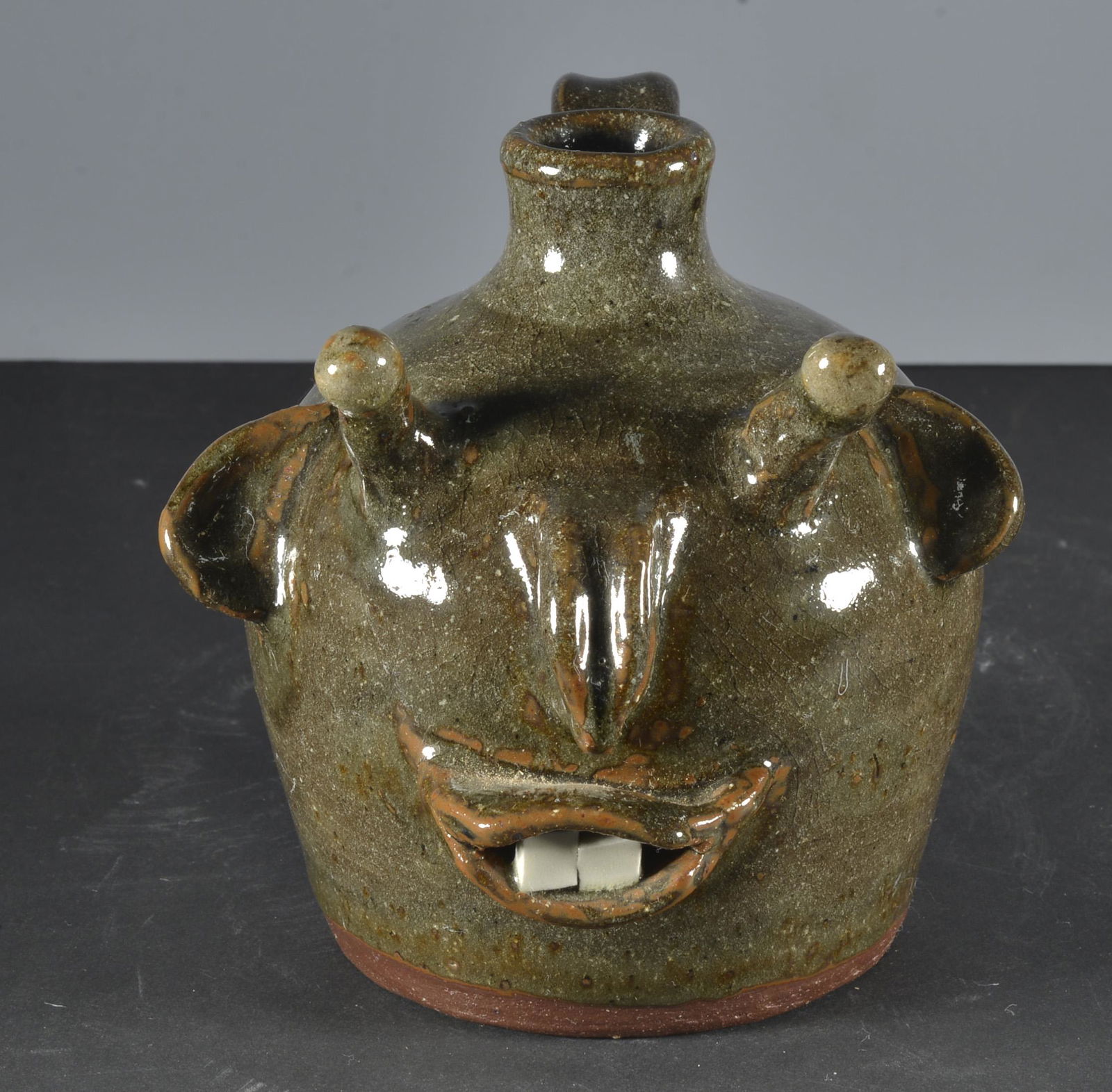 DON CRAIG POTTERY  FACE JUG (1 of 4)