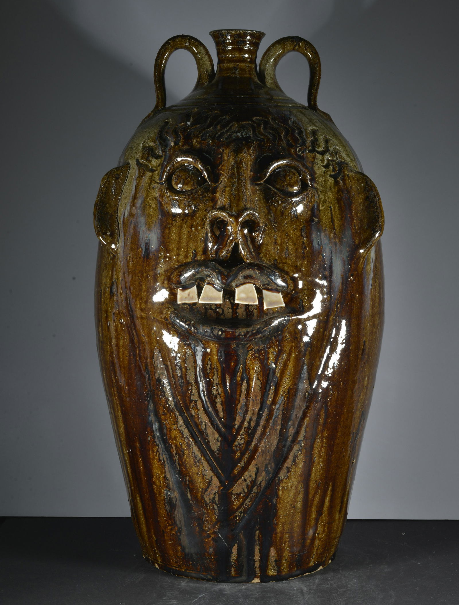 MIKE BALL LARGE DOUBLE FACE JUG (1 of 5)