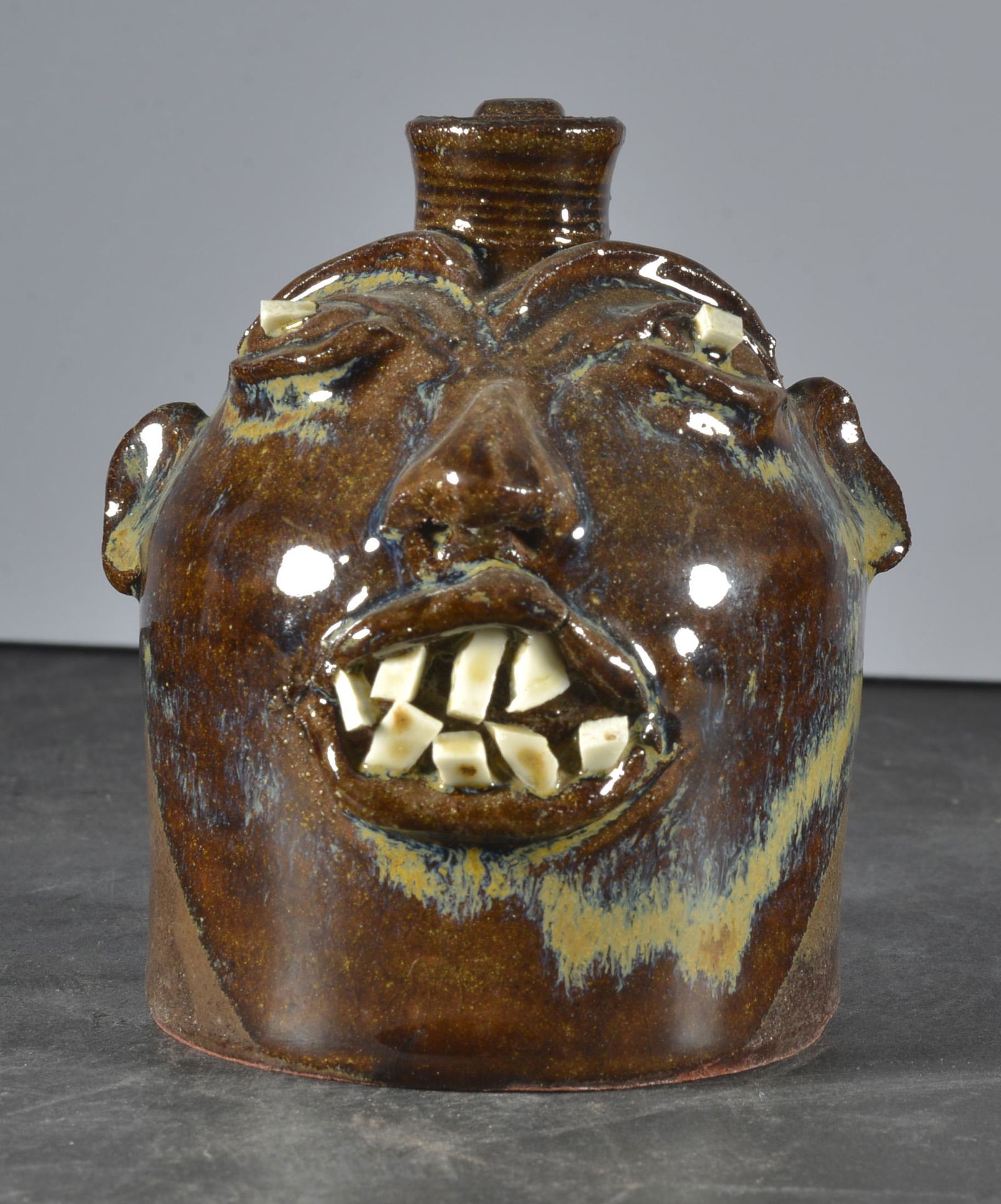 MARVIN BAILEY MINIATURE FACE JUG (1 of 4)