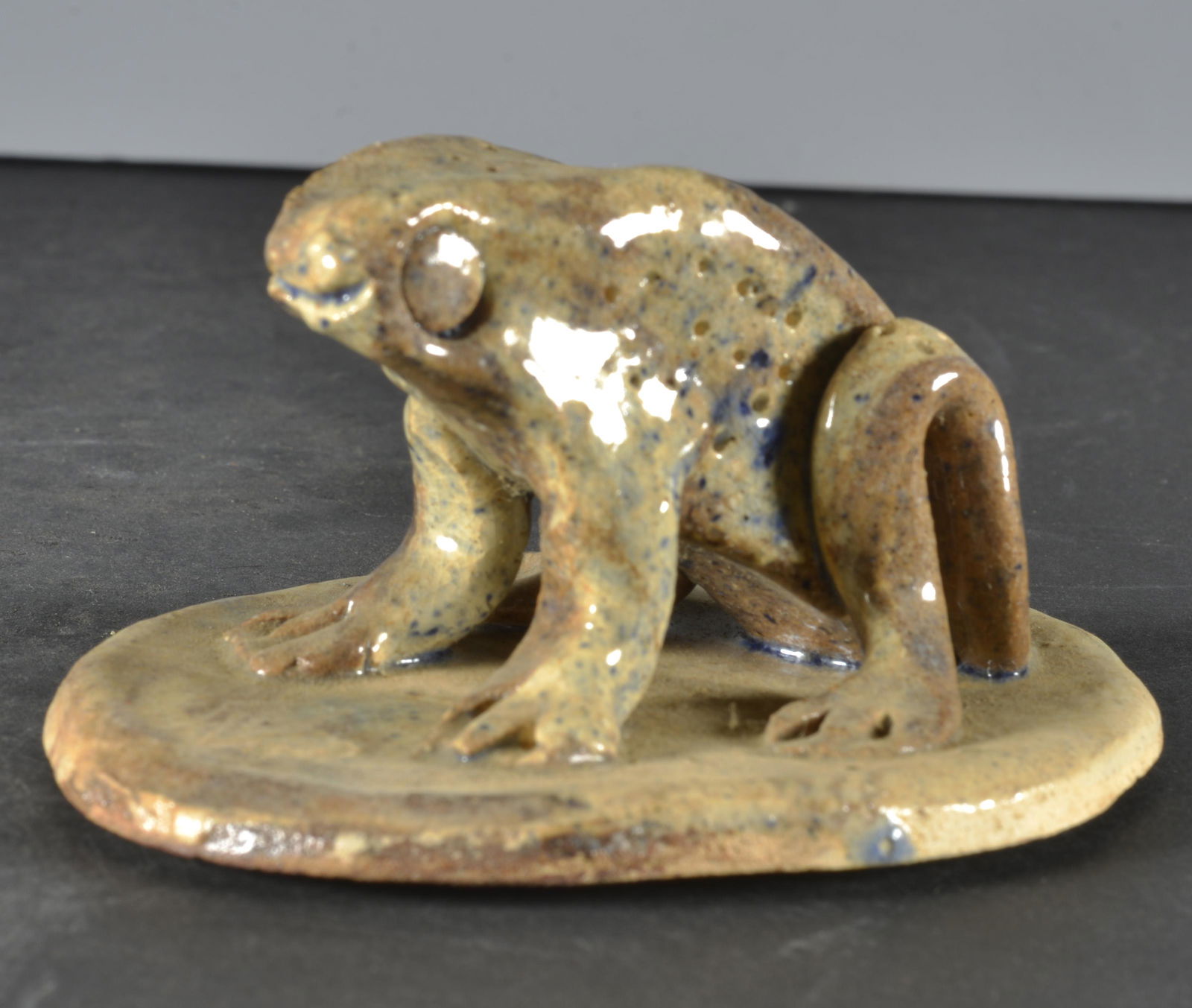 KATHY RICHARDS POTTERY MINIATURE FIGURAL FRGO (1 of 4)