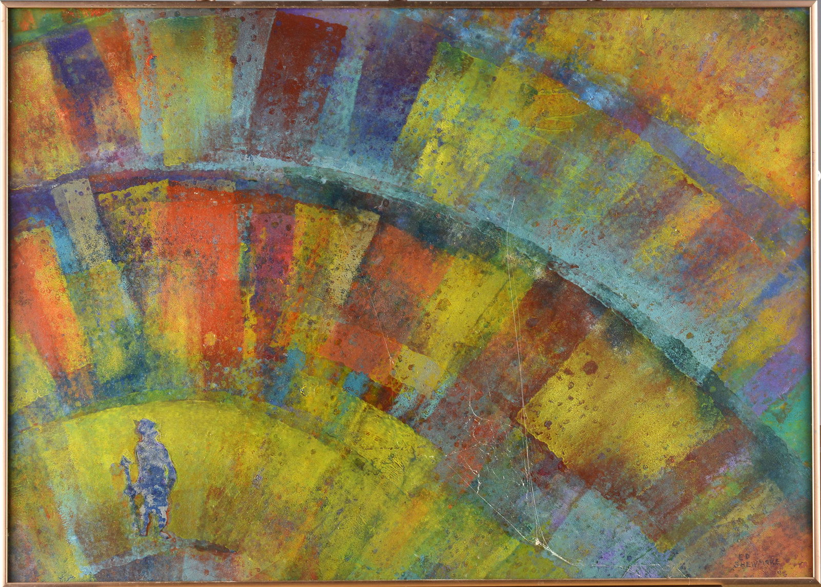 ED SHEWMAKE OIL ON BOARD (1 of 2)