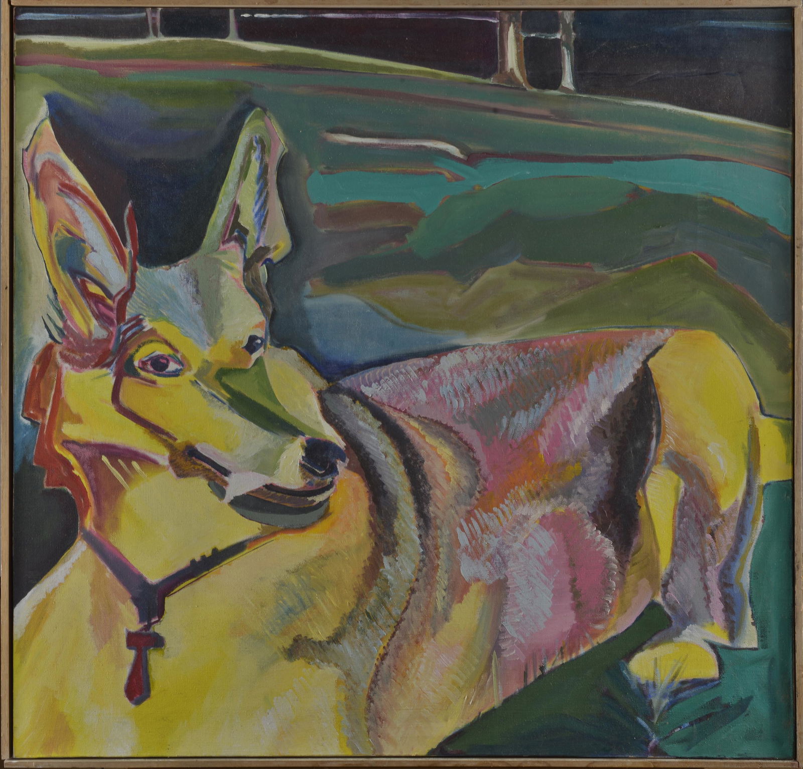 ED SHEWMAKE OIL ON CANVAS (1 of 2)