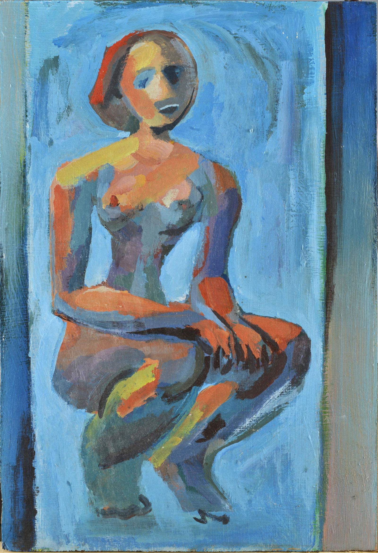 ED SHEWMAKE OIL ON BOARD (1 of 2)