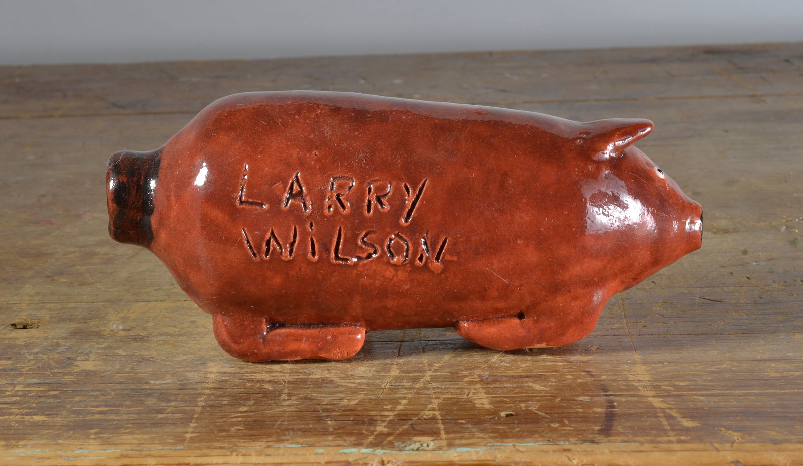 LARRY WILSON FIGURAL PIG (1 of 3)