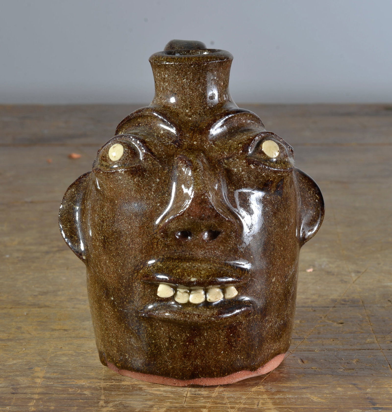 WALTER FLEMING MINIATURE FACE JUG (1 of 3)