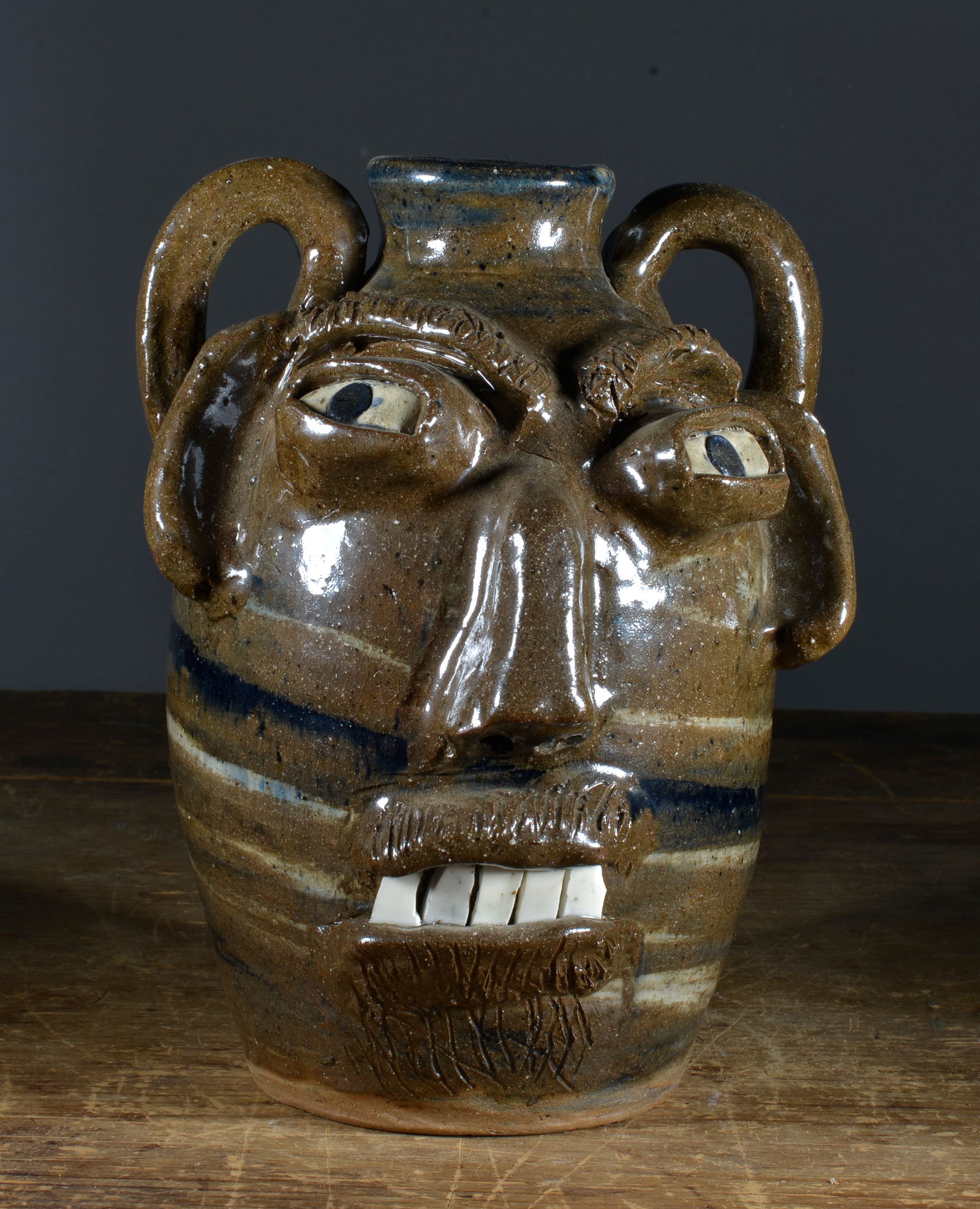 BURLON CRAIG SWIRL FACE JUG (1 of 3)