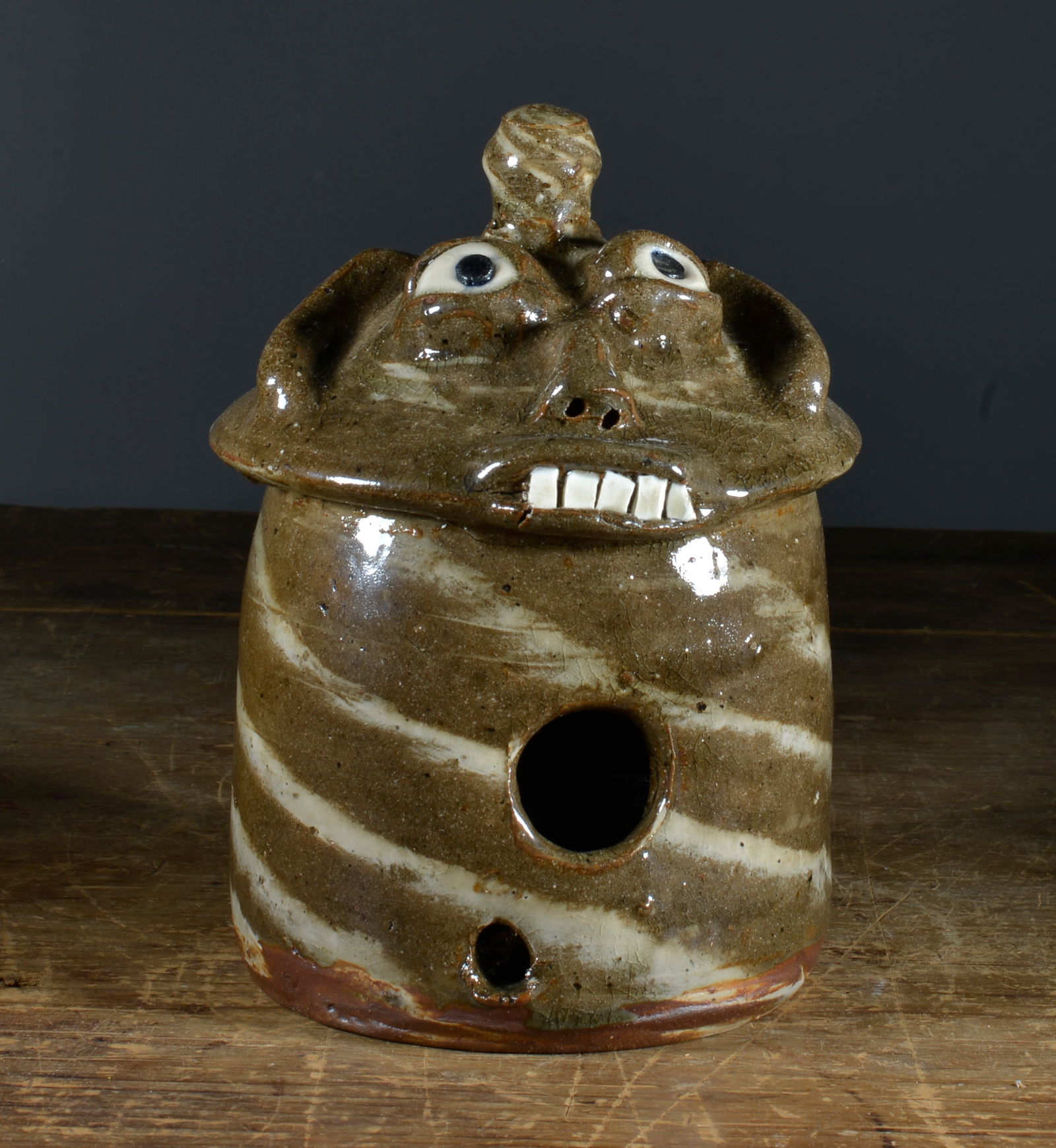 BURLON CRAIG SWIRL FACE BIRD HOUSE (1 of 3)