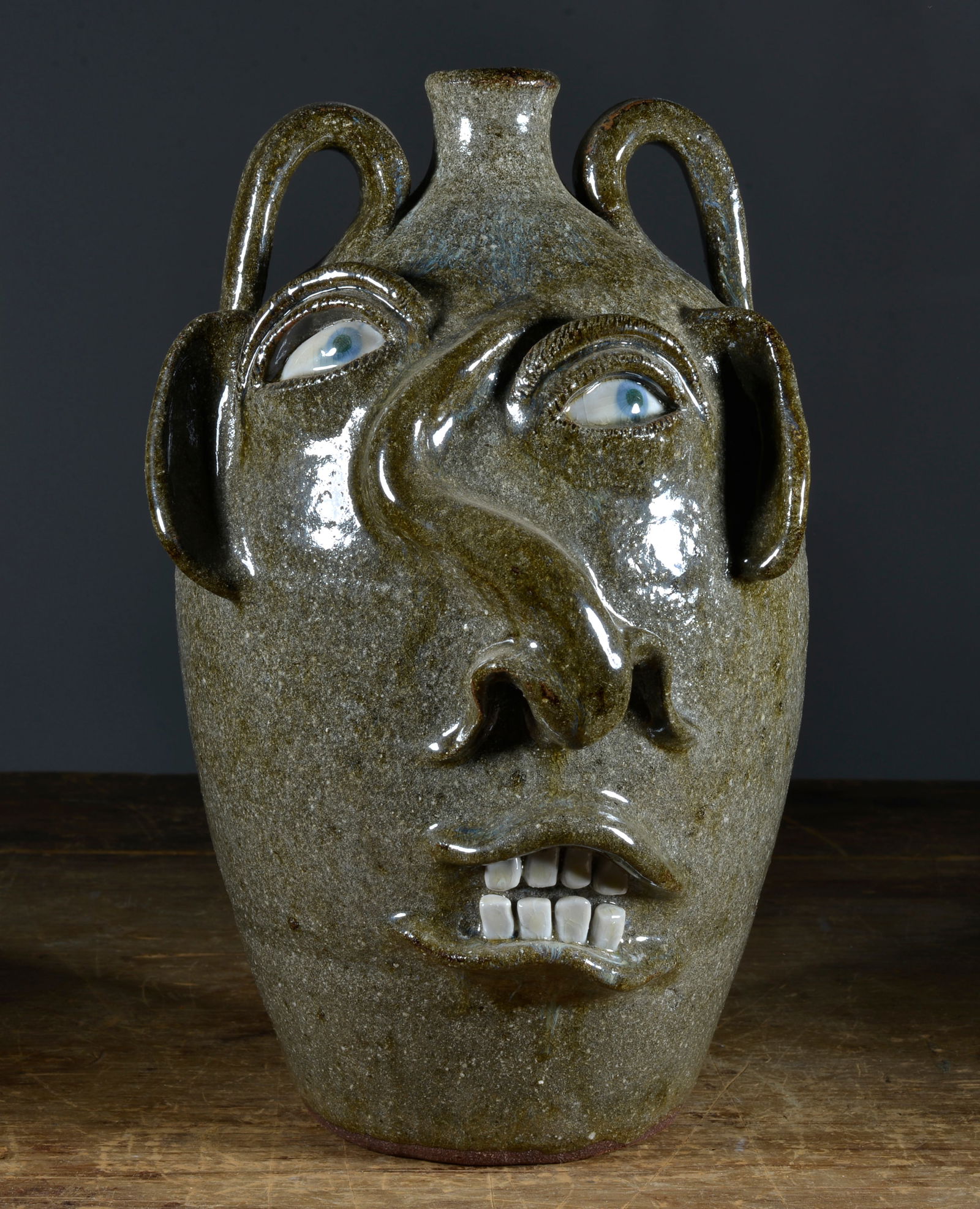 JOE REINHARDT FACE JUG (1 of 3)