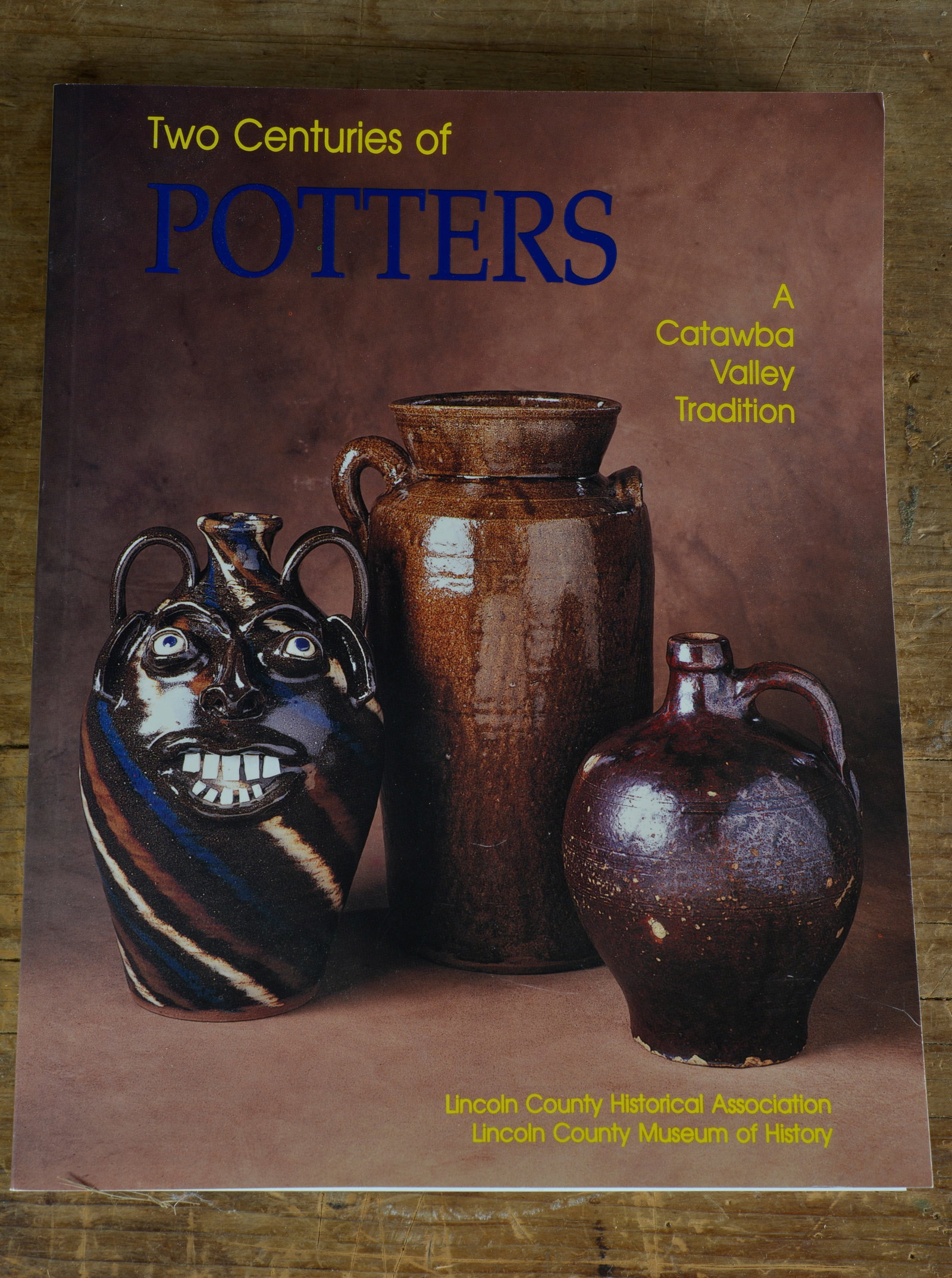 Pottery Book 2 Centuries of Potters: paper back, a great book on southern pottery!