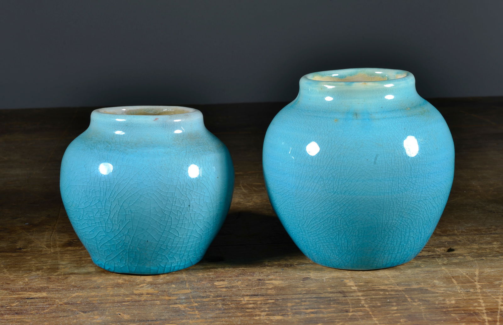 Pisgah Forest Vase Pair (2) (1 of 3)