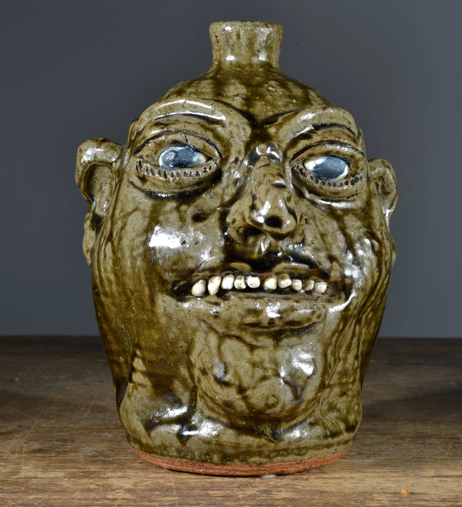 Lanier Meaders Face Jug Auction