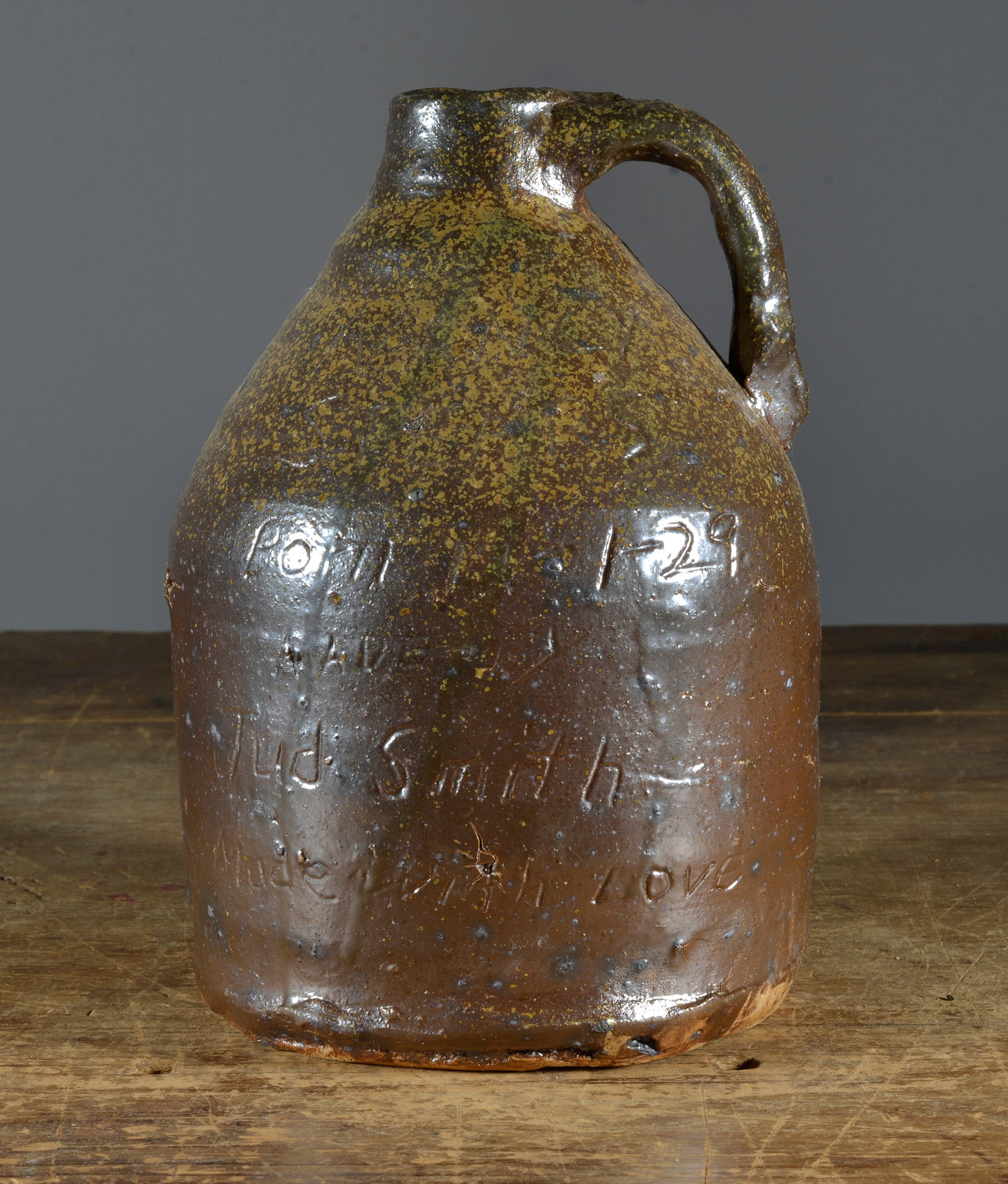 Jud Smith Alabama Pottery Jug (1 of 8)