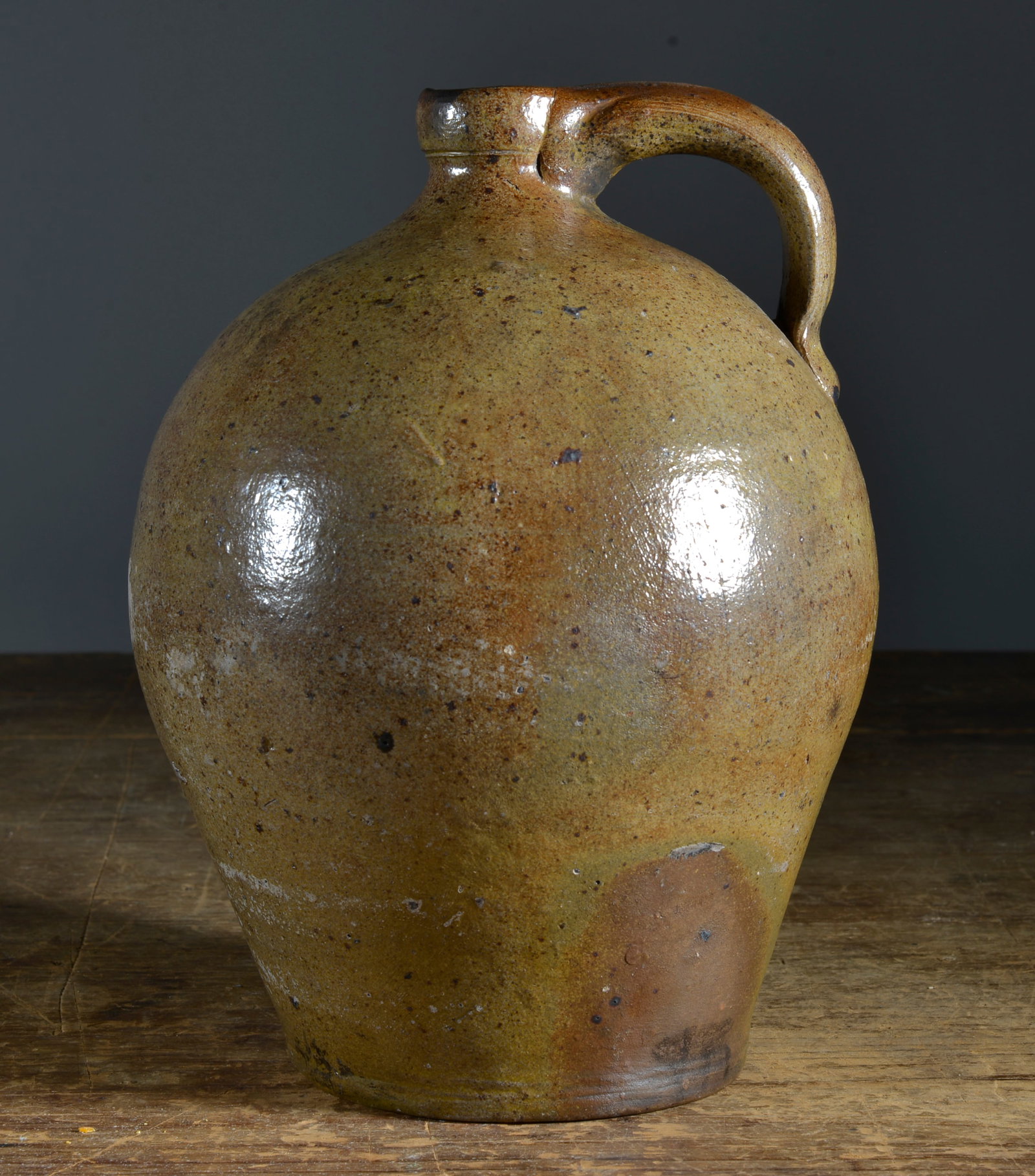 Early New England Pottery Jug (1 of 6)