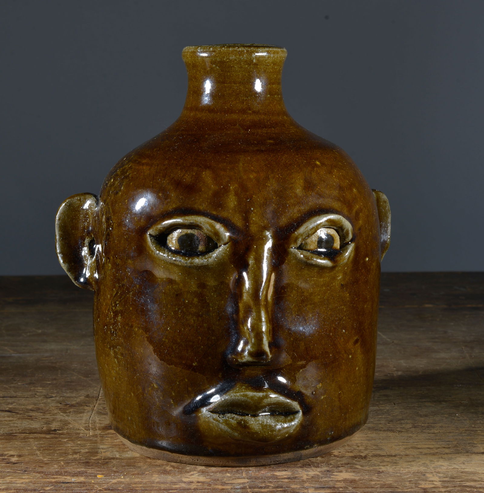 David Meaders Face Jug (1 of 7)